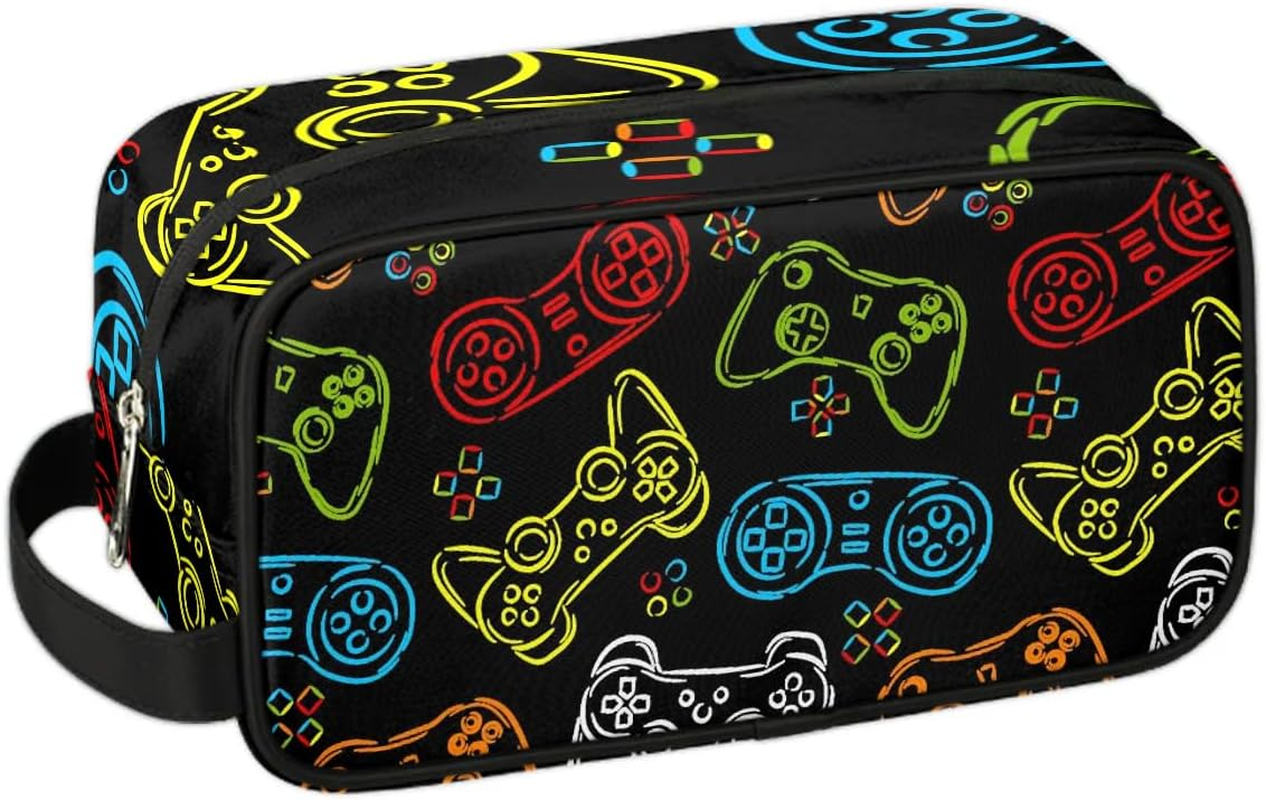 ADTASU Kids Toiletry Bag for Boys Girls, Game-3