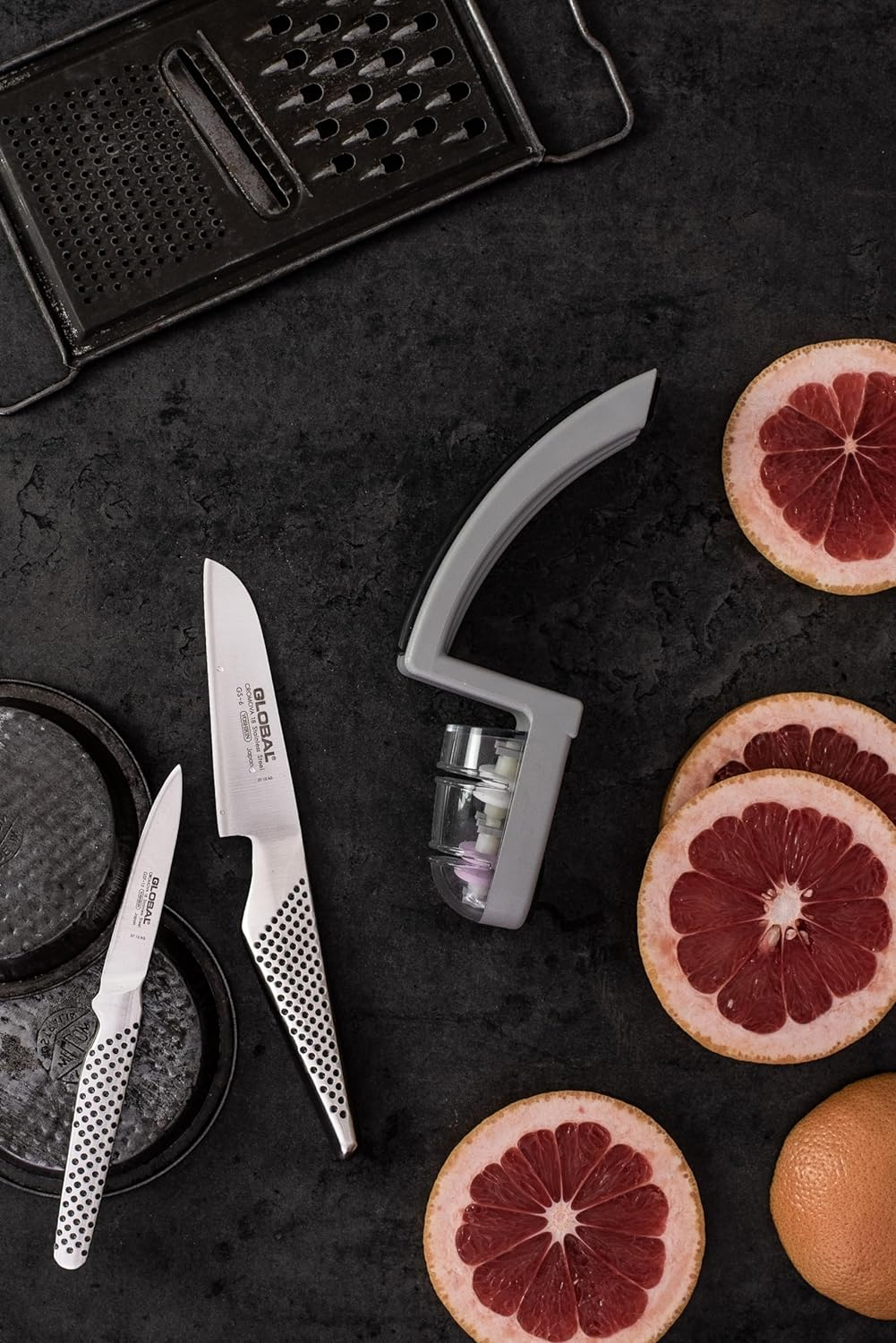 Global Minosharp 2 Stage Ceramic Water Knife Sharpener image number 3