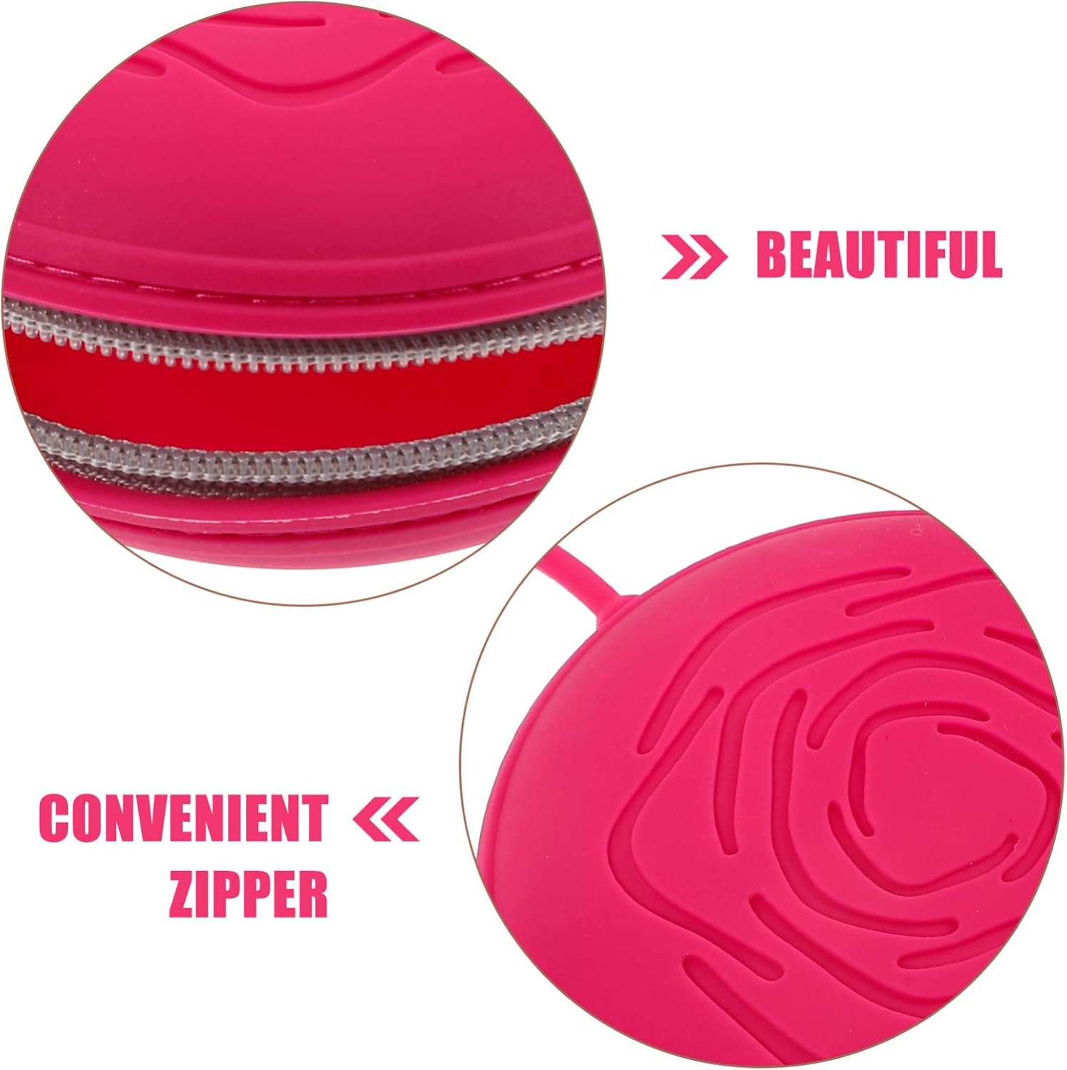 Silicone Organizer Box Leakproof Smooth Edges Compact and Portable for Travel Period - Black image number 5