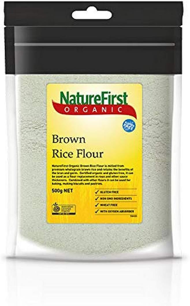 Naturefirst Organic Brown Rice Flour 500 G, 500 G