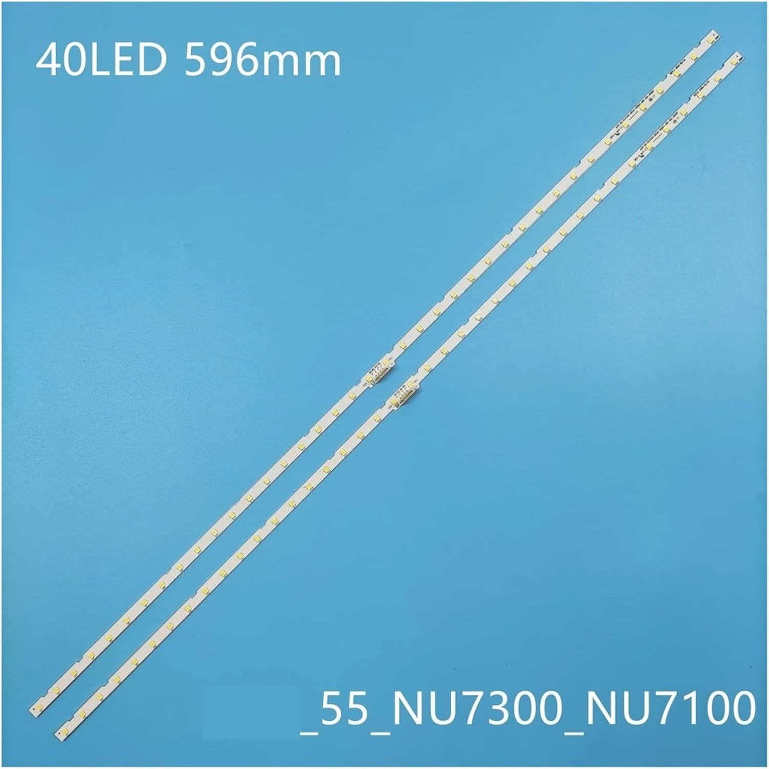 2 PCS 40LED LED Backlight Strip for S.-Am USNG UE55NU6900 UN55NU7300F UE55NU7105KXXC UE55NU7172 BN96-45913A STS550AU9 55NU710C (Color : 4 Pieces) - 2 Pieces image number 4