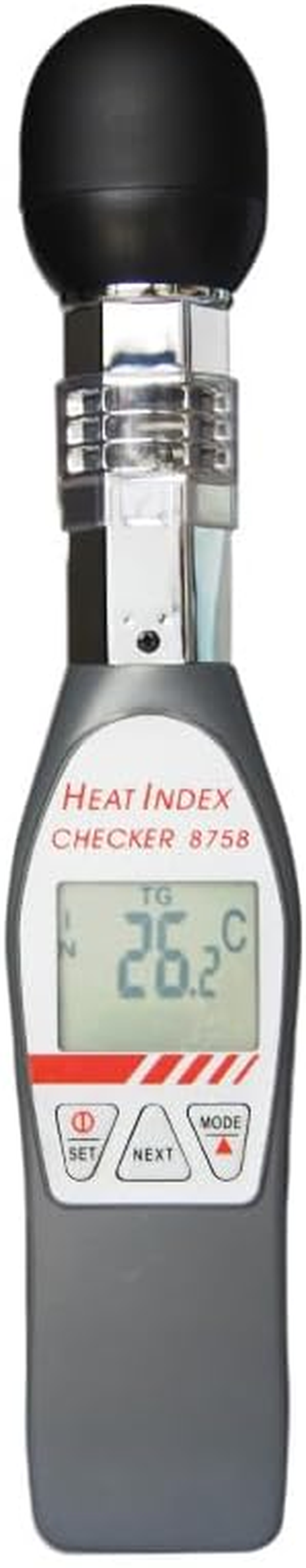 AZ8778 Portable Wet Bulb Globe Temperature WBGT Heat Stress Monitor with 75 Mm Black Ball image number 2