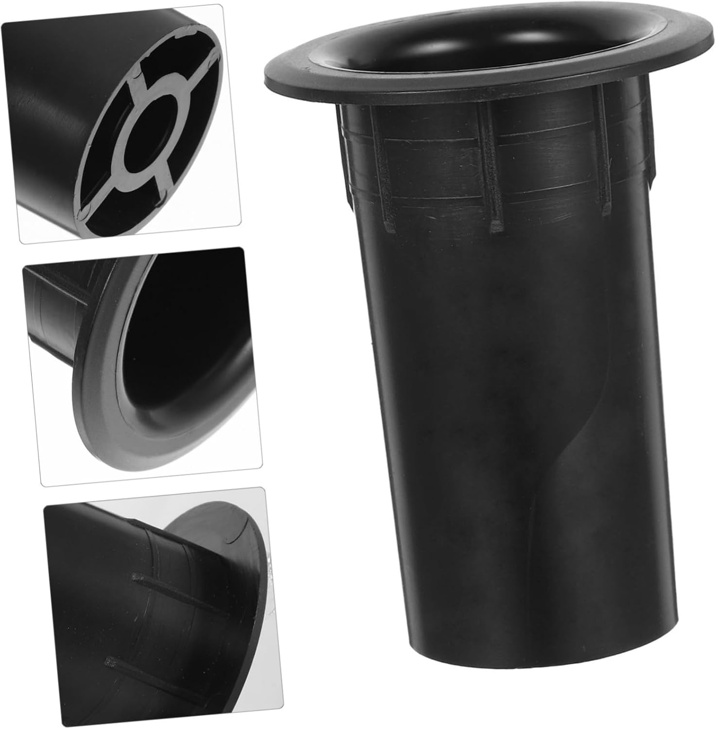 FELTECHELECTR 12Pcs Plastic Woofer Box Port Tube Speaker Reflex Tube Replacement for Audio Punching Bag Speaker Supply image number 1