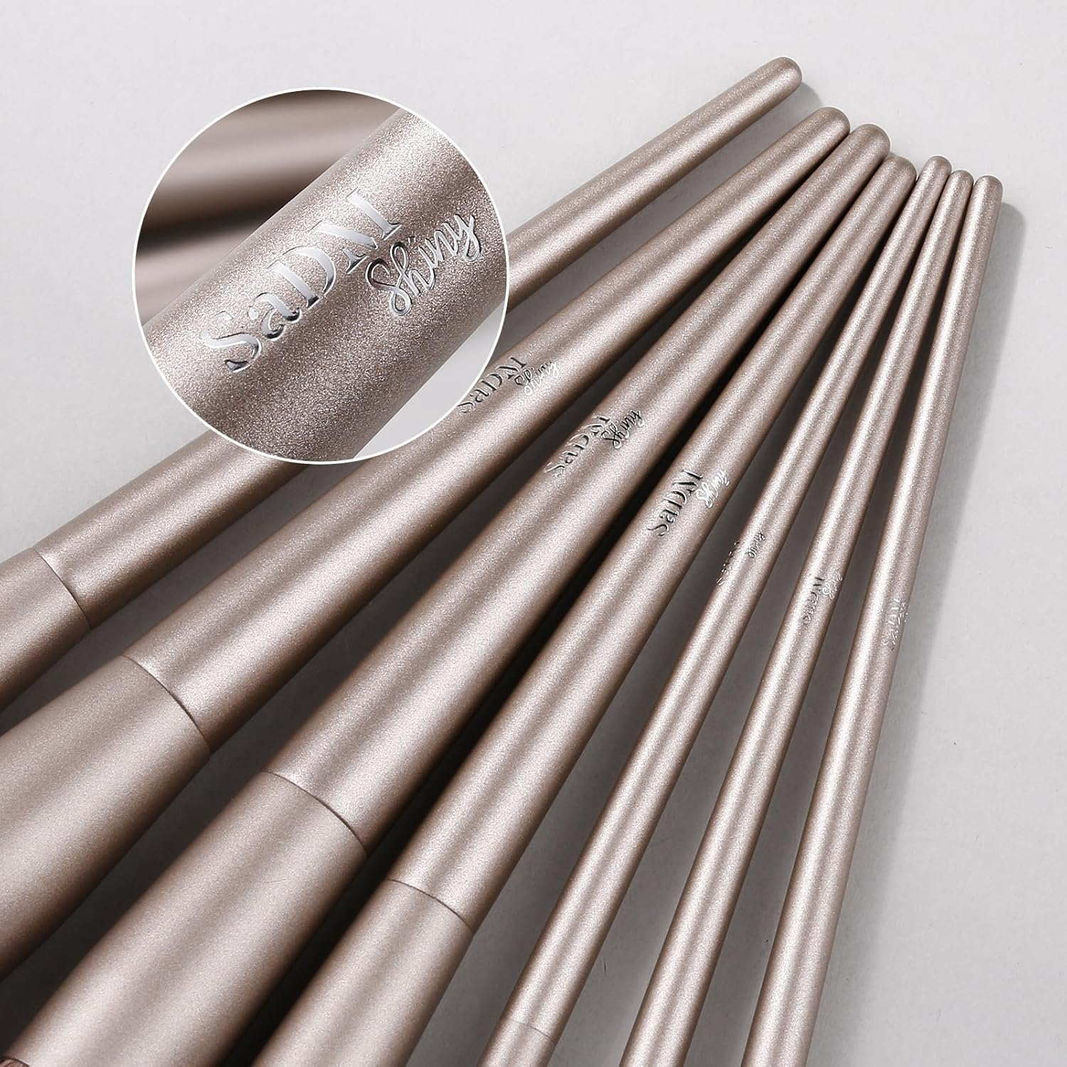 Makeup Brush Set (15 Pieces) - Includes Foundation, Powder, Concealers, Highlighter, Contour, Eye Shadows & Blush Makeup Brushes - Face & Eye Make up Brushes with Synthetic Bristles image number 2