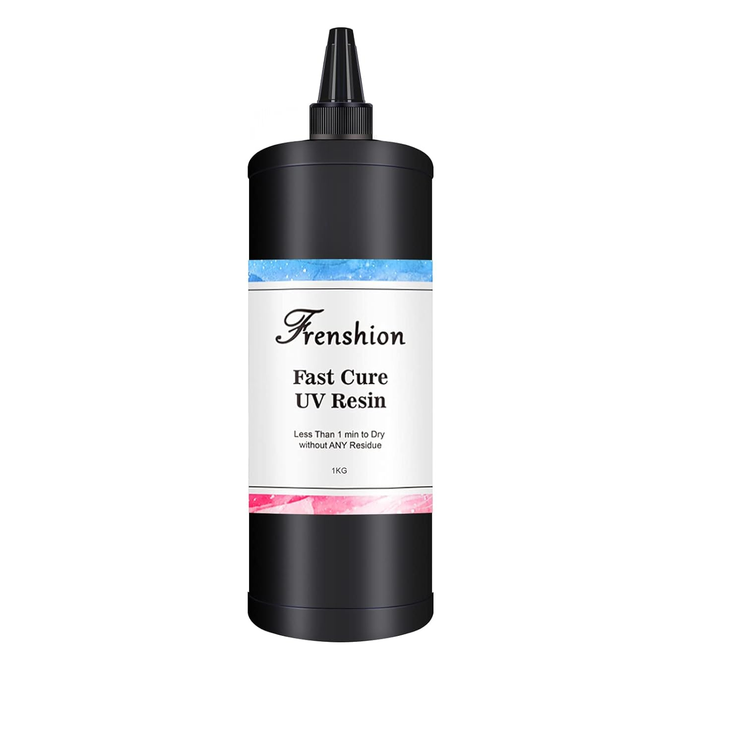 1KG Upgrade 45S Fast Cure Clear Hard UV Resin,High Transparency and No Shrinking for DIY Home Professional Casting & Coating Handcraft Jewelry Earrings Necklace Bracelet image number 4