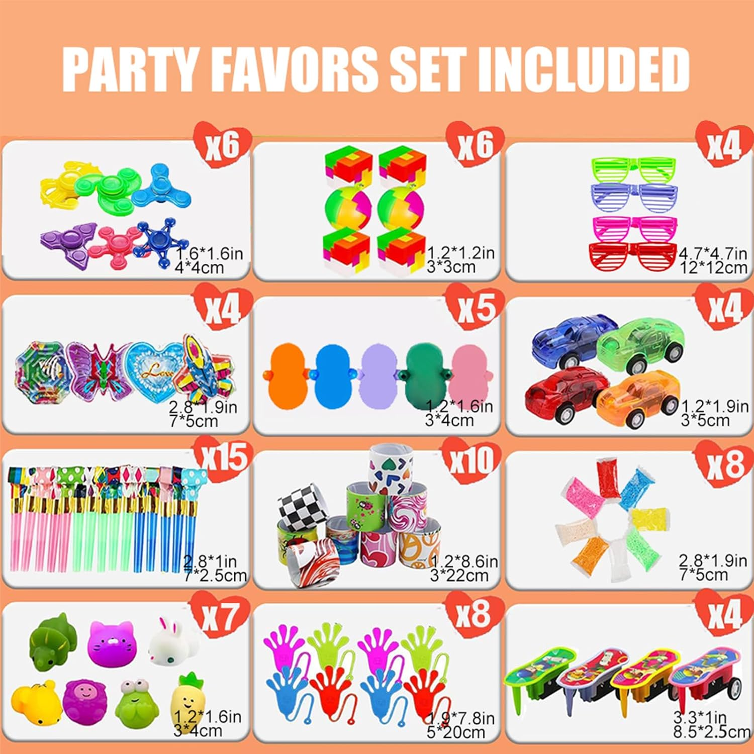 81 PCS Party Favours for Kids Prizes Box Toys, Goodie Bags Stuffers for Classroom Reward Prizes, Birthday Gifts Toys, Treasure Chest Toys, Carnival Prizes for Kids 3-5 6-8 8-12 image number 2