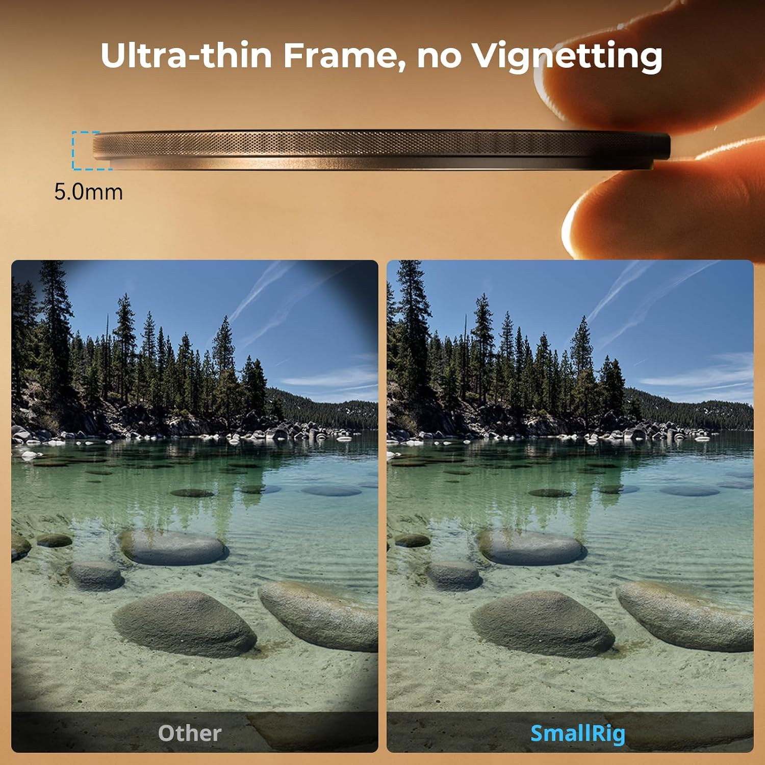 Smallrig 67Mm Magnetic Circular Polarizers Filter + 67Mm Threaded Filter Ring, HD Optical Glass 28 Layer Multi Nano Coated Circular Polarizing Filter Magnetic CPL Waterproof Scratch Resistant - 4582 image number 2