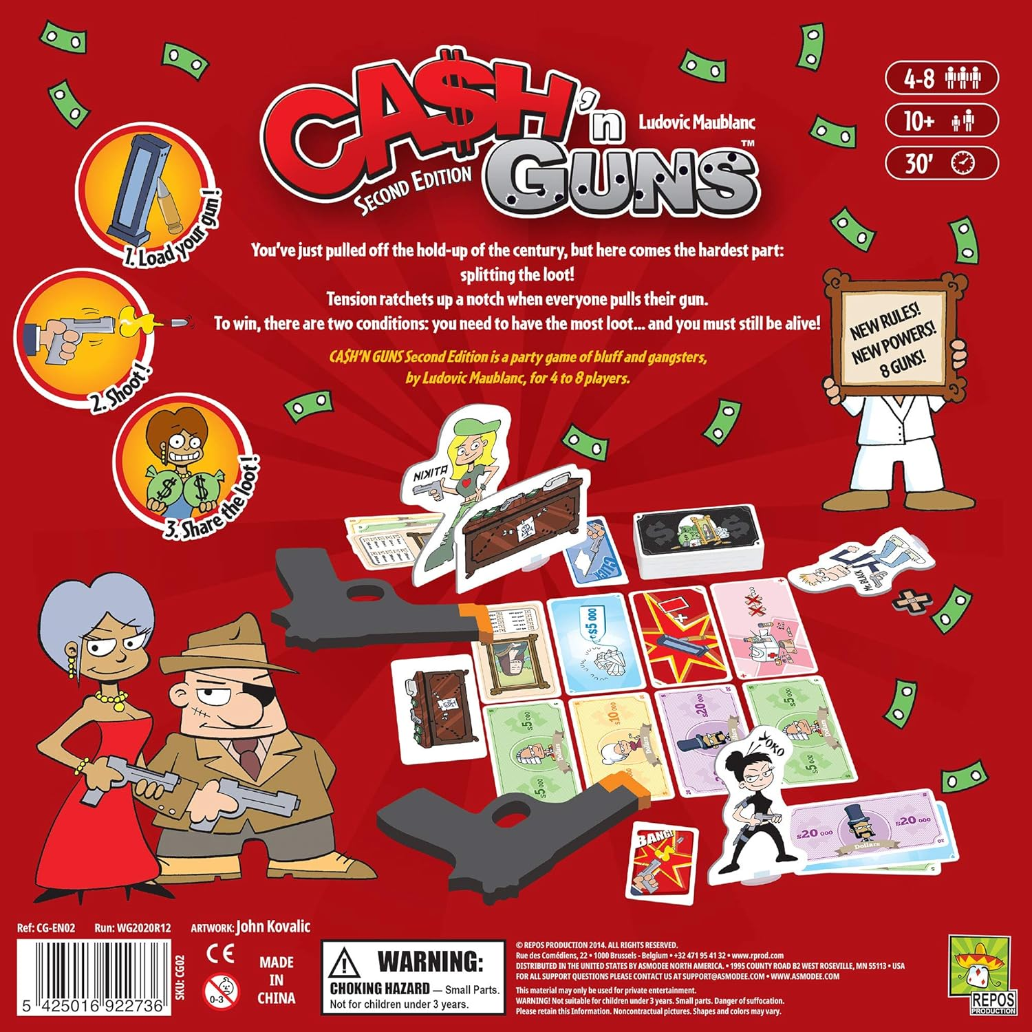 Repos Production Cash N Guns (2Nd Edition) image number 1