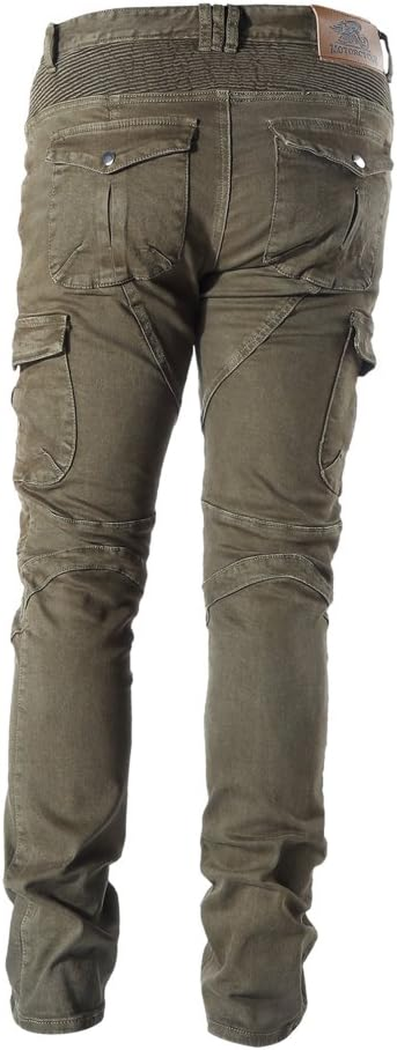 Men Motorcycle Riding Pants Denim Jeans with Protect Pads Equipment image number 5