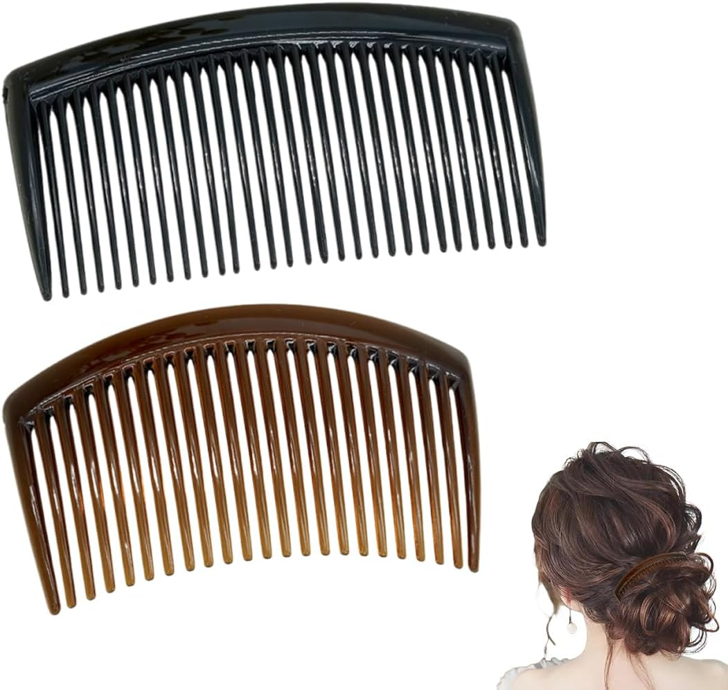 WUSJCOF 2 X Split Teeth Hair Comb Bangs Hair Comb Suitable for Different Hairstyles of Girls image number 1
