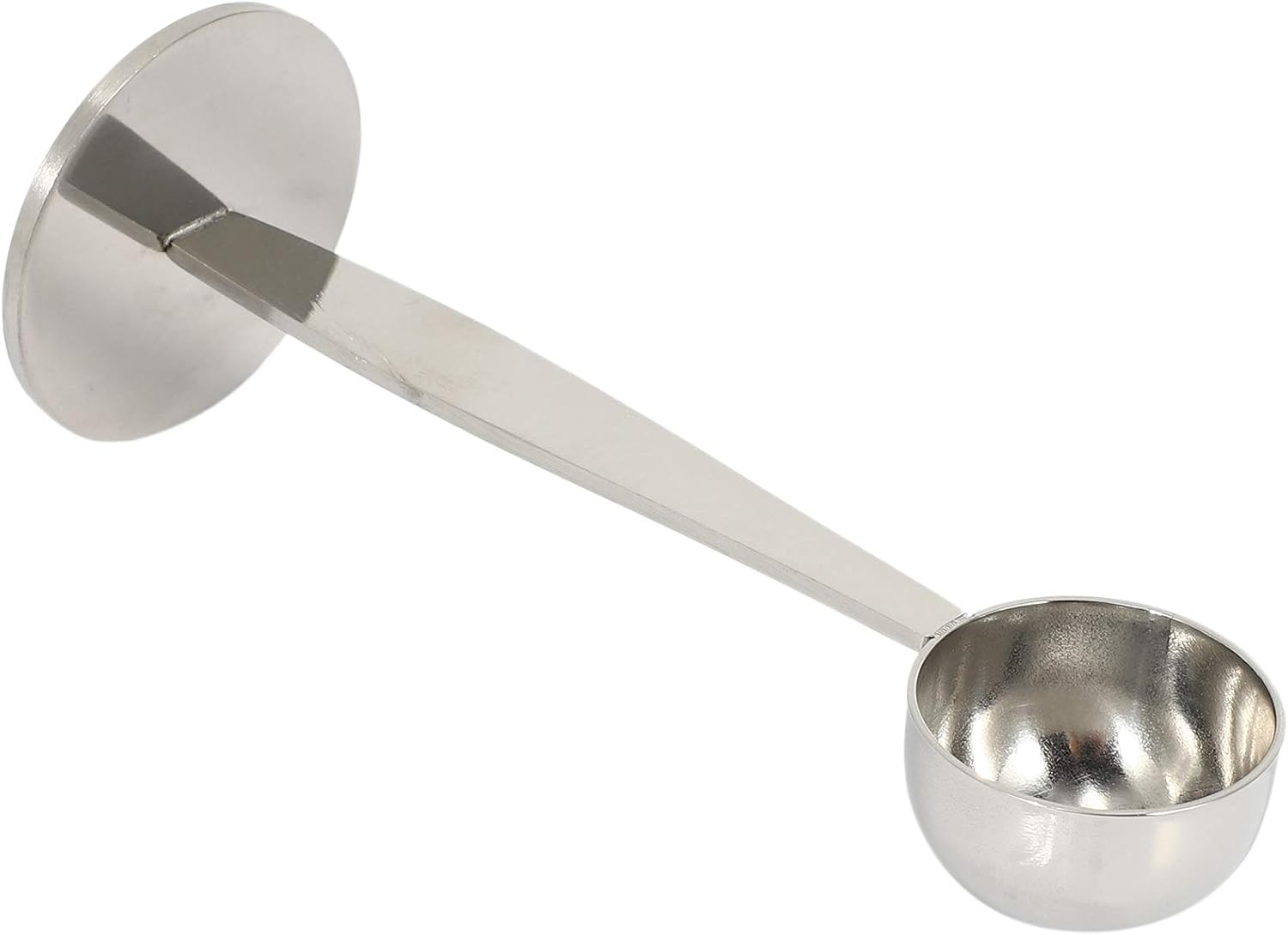 GRARRO Espresso Stand Coffee Measure Tamper Spoon Stainless Steel Coffee & Tea Tools Measuring Tamping Scoop 1 Pieces Silver image number 5