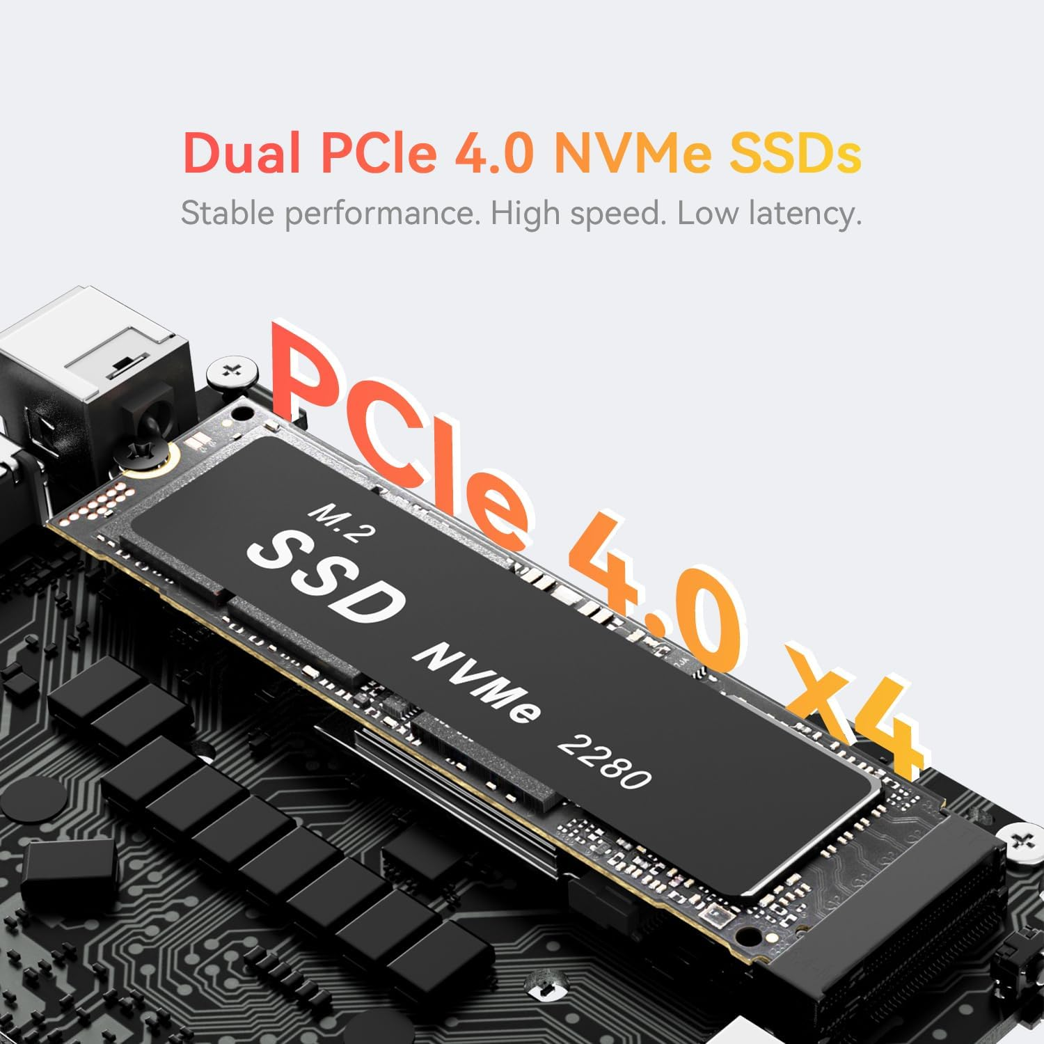 TRIGKEY Mini PC, Ryzen7 7840HS (8C/16T, up to 5.1Ghz), 32G RAM 500D SSD, Support Radeom 780M 12Cores 2700Mhz, DP+HDMI+USB4 Triple-Screen Output, Wifi-6, BT5.2, 2.5G LAN, S7 Pro Mini Computer image number 6