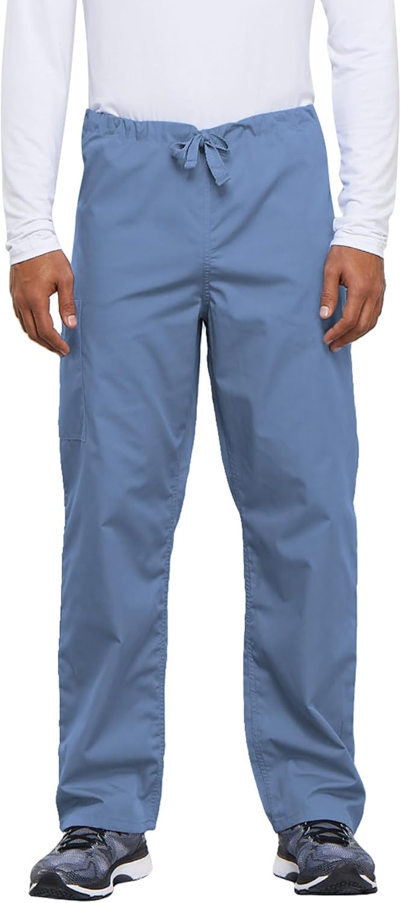 Cherokee Ww Unisex Drawstring Cargo Scrub Pant