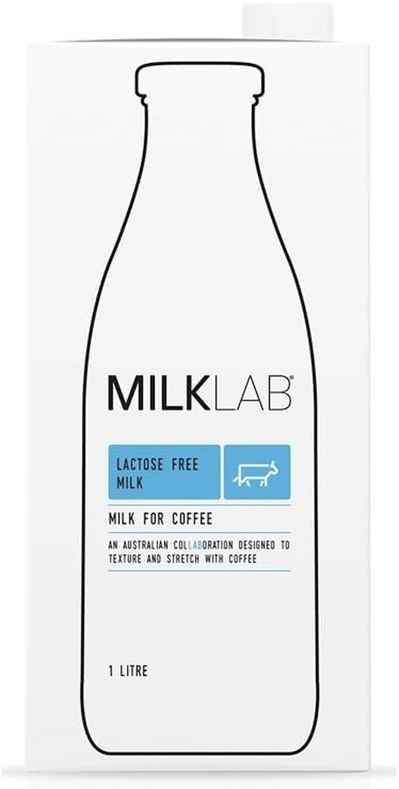 MILKLAB Lactose Free Milk 1 Litre (Pack of 12)