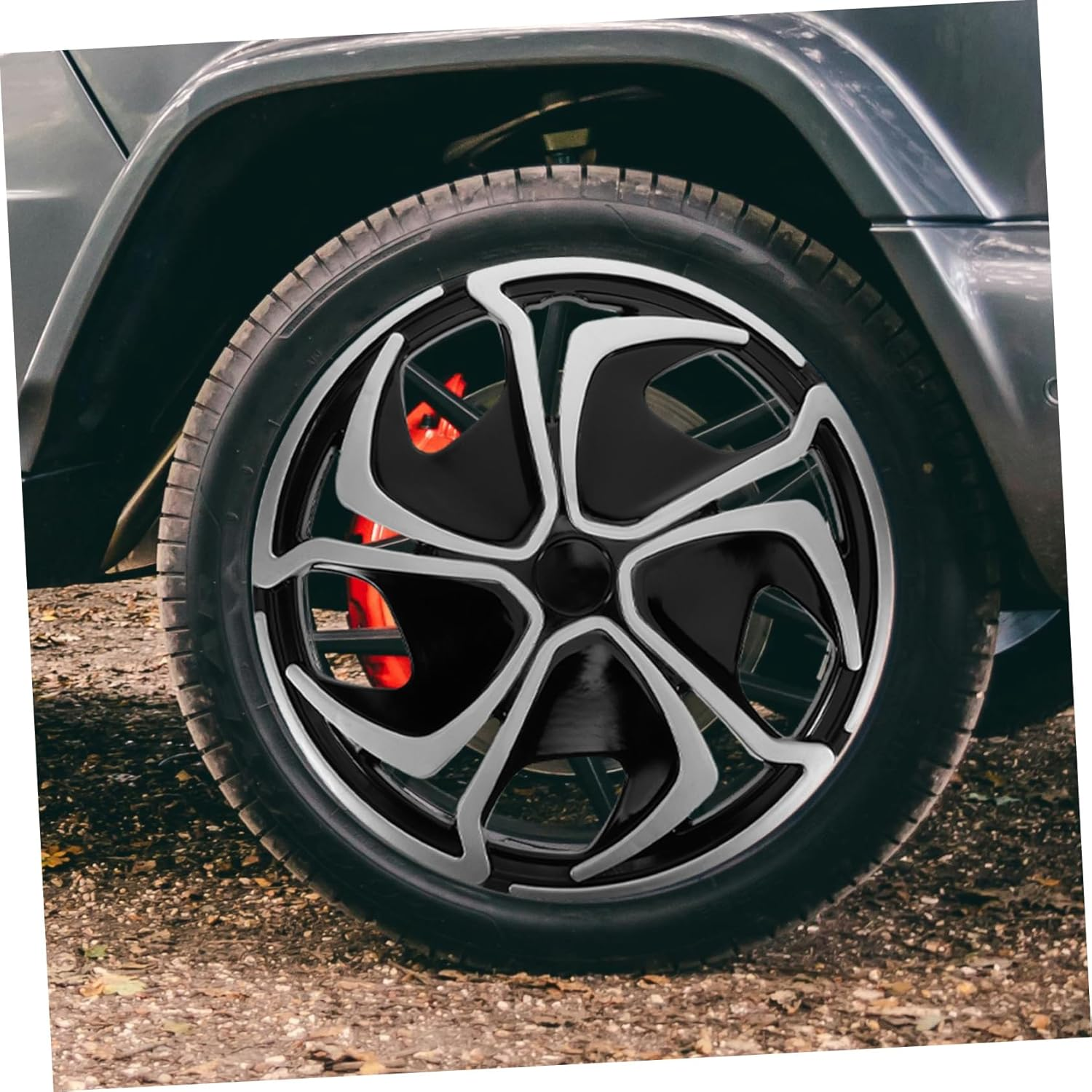 MUELODSIC Wheel Rim Protector Car Wheel Cover for Stylish Aesthetic Installation Material Suitable for All Vehicles image number 3