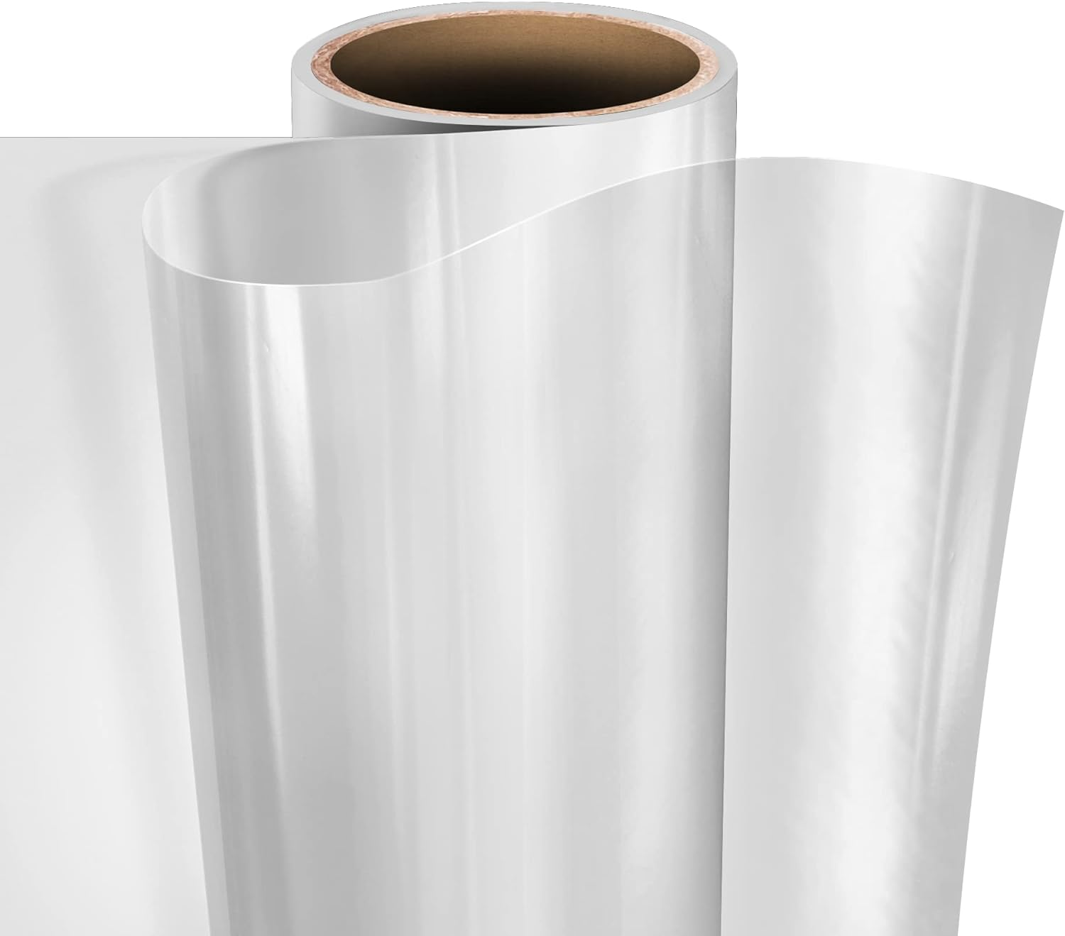 Vvivid Clear Lamination Vinyl Roll for Die-Cutter and Vinyl Plotter 17.9" X 54" 2-Roll Pack Gloss Finish image number 4