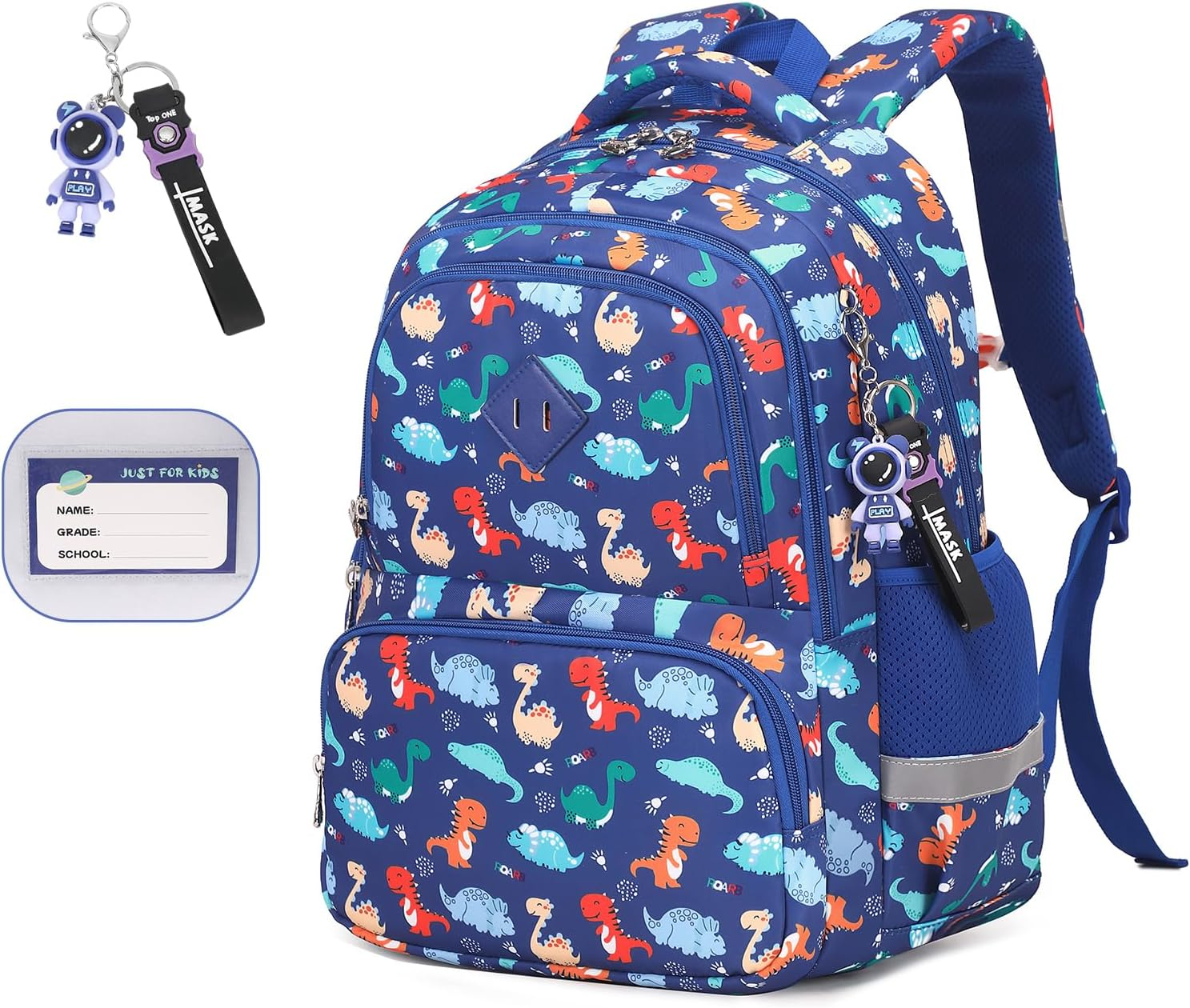 MUSEVOS Kids Backpack, Kawaii Printed Girls Boys Bookbags for Preschool, School Backpack for Elementary and Kindergarten