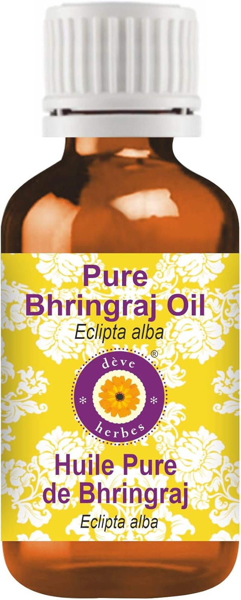 Deve Herbes Pure Bhringraj Oil (Eclipta Alba) 50Ml (1.69 Oz) image number 4