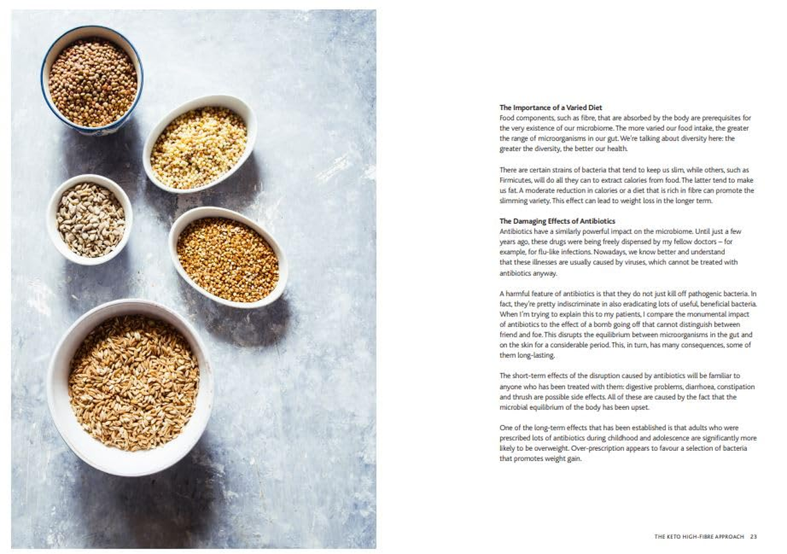 The 28 Day Keto High Fibre Plan: More than 70 Gut-Friendly Recipes