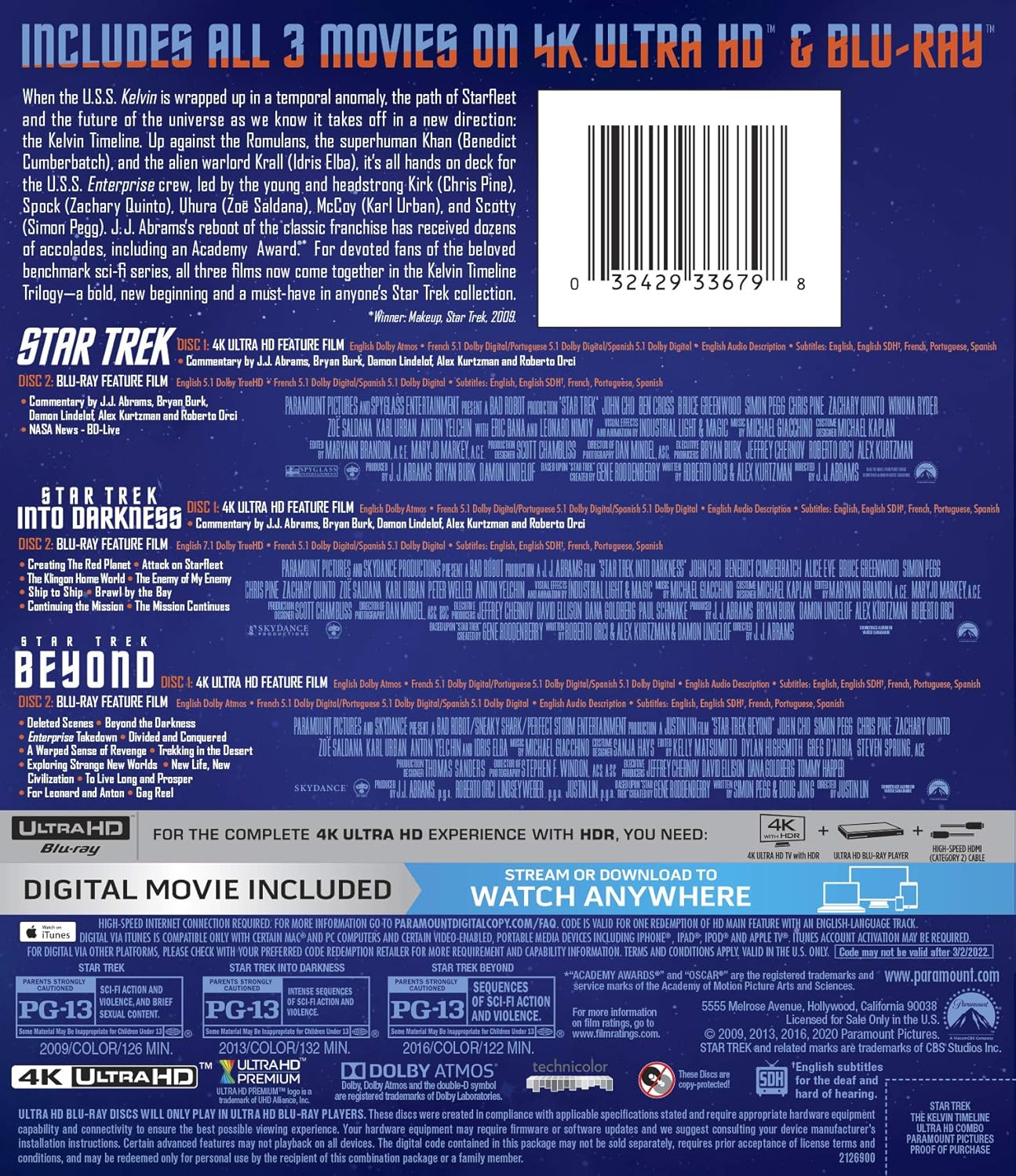 Star Trek Trilogy Collection image number 1