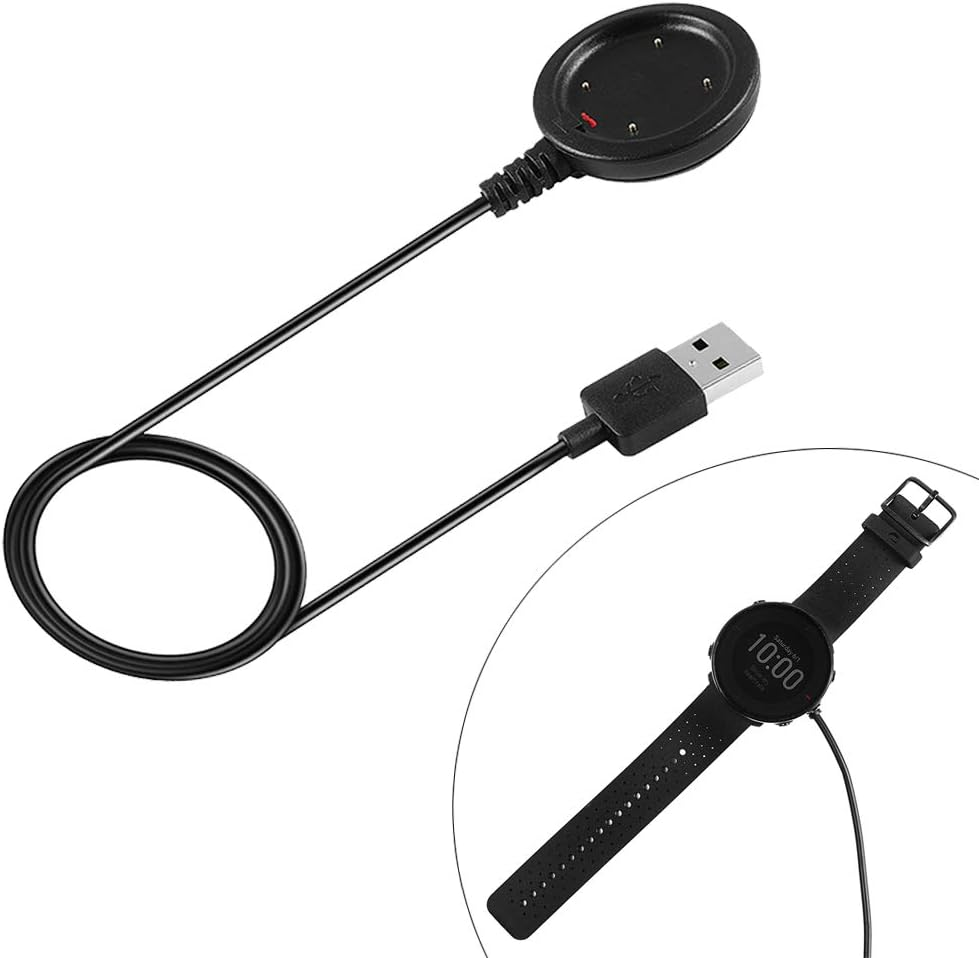 Magideal Charger for Polar Vantage V/M GRIT X Ignite USB Charging Cable 3.3Ft 100Cm - Smartwatch Accessories image number 5