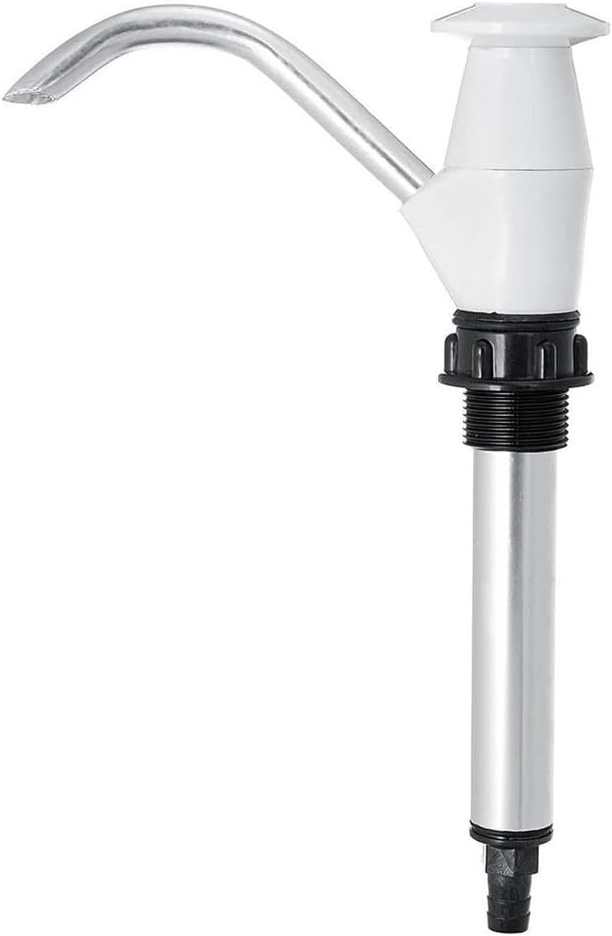Caravan Sink Water Hand Pump, Hand-Operated Galley Water Pump, Double Action Camping Trailer Motorhome Replacement Pumping Tool, Ideal for Camping Trailer, Motorhome, Work Vehicles image number 4