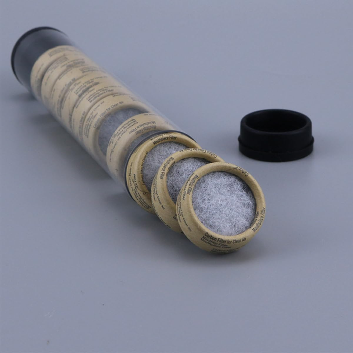 DCSMYX Silicone Mouth Funnel with Activated Carbon Filter, Universal Fit, 10-Piece Set image number 5