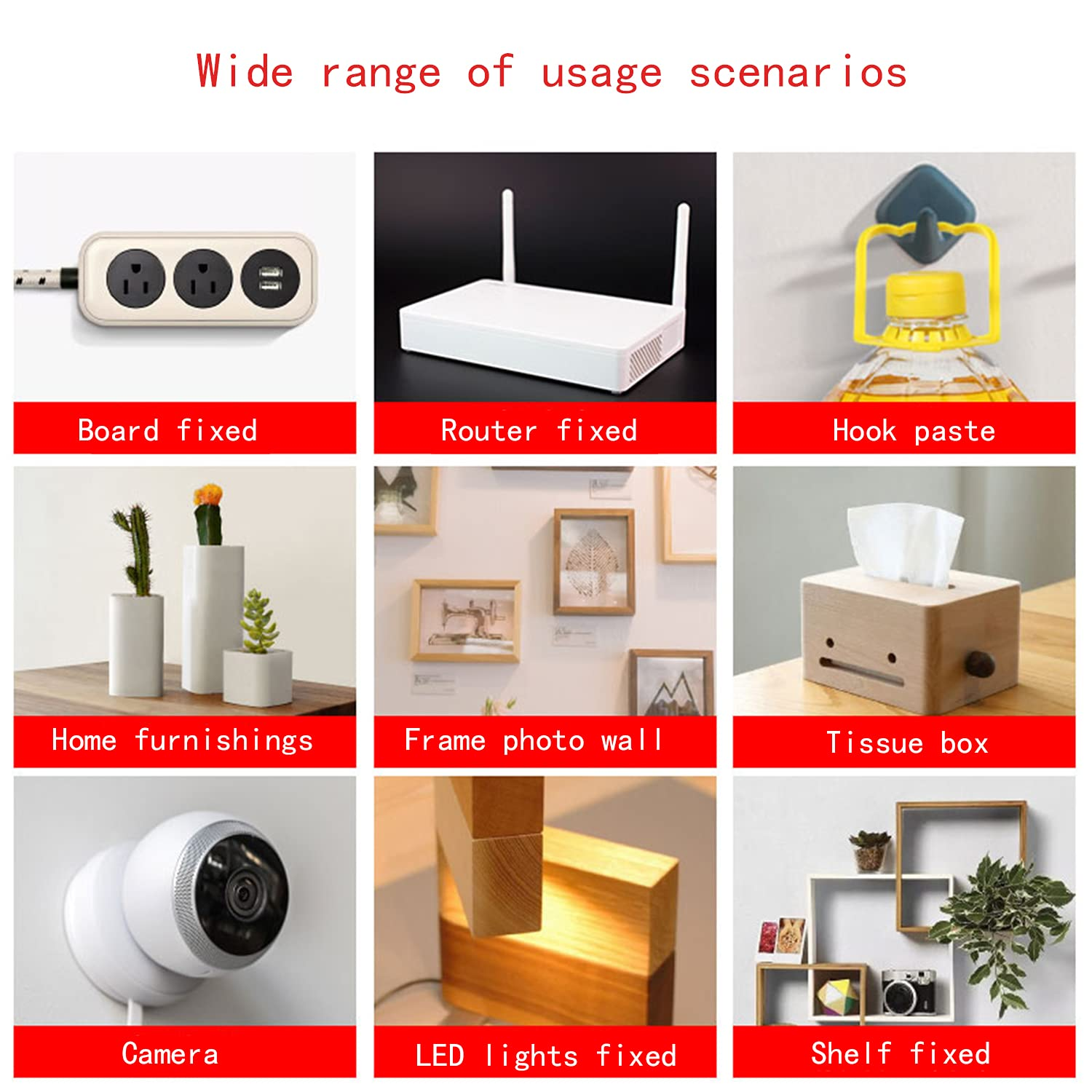 Double Sided Tape, Heavy Duty Mounting Tape, Very High Bond Waterproof Foam Tape, for LED Strip Lights, Car Decor, Home Decor and Office Decor (Gray,0.78 Inch X 15.6Ft)， Made of 3M Tape