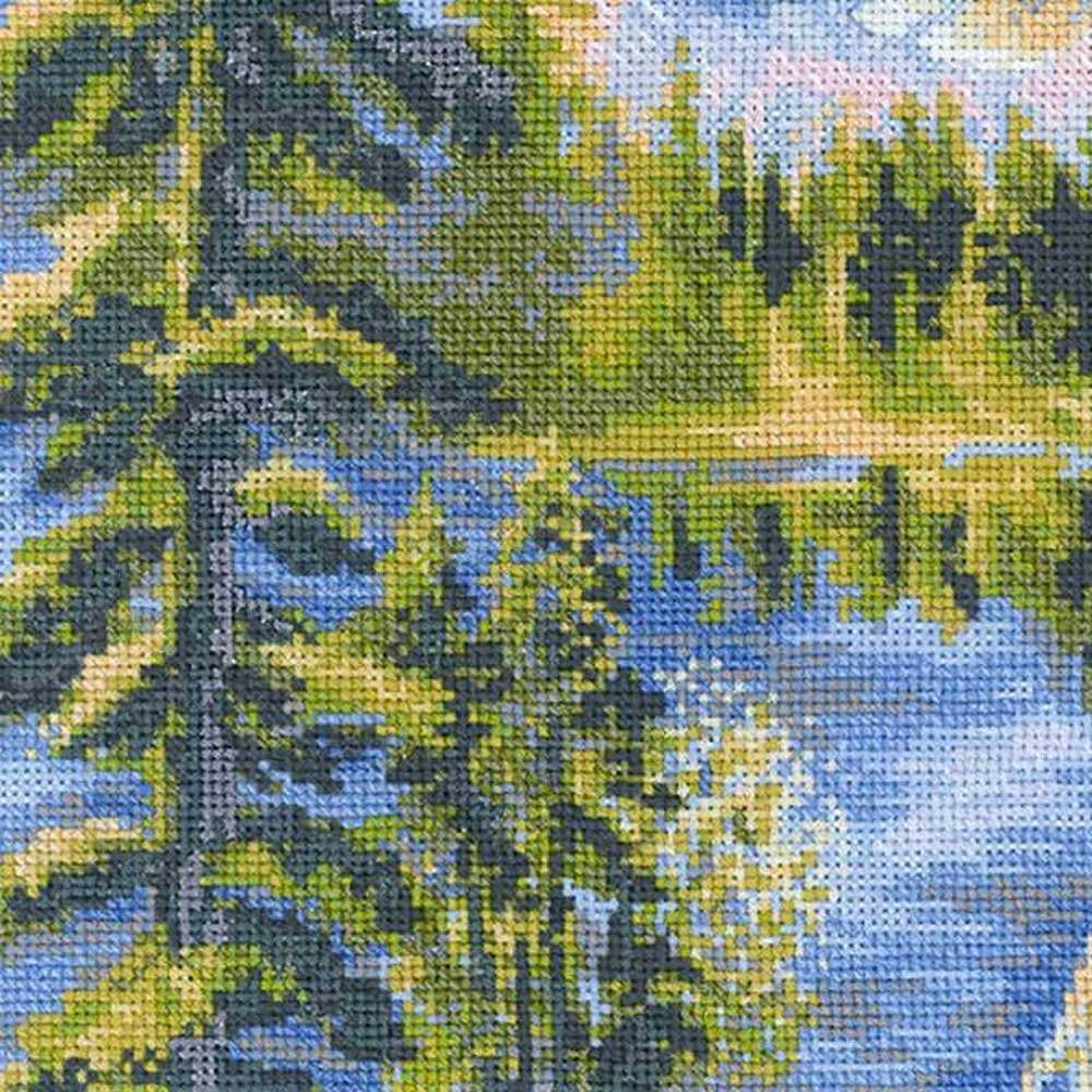 RIOLIS 1471 - Flight - Counted Cross Stitch Kit 19.75" X 15.75" Zweigart 14 Ct. White AIDA 28 Colors