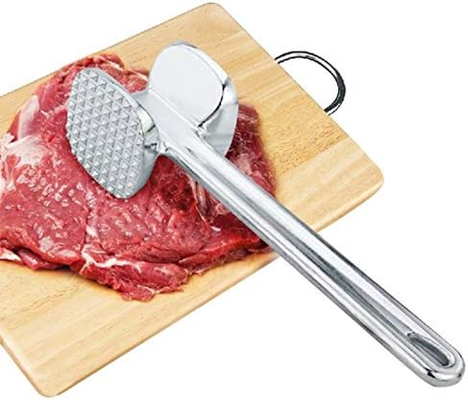 Kitchenware Gadgets Aluminum Alloy Loose Tenderizers Meat Hammer Steak Pork Kitchen Tools, Small Size: 4.5 X 19.0Cm Kitchenware Gadgets
