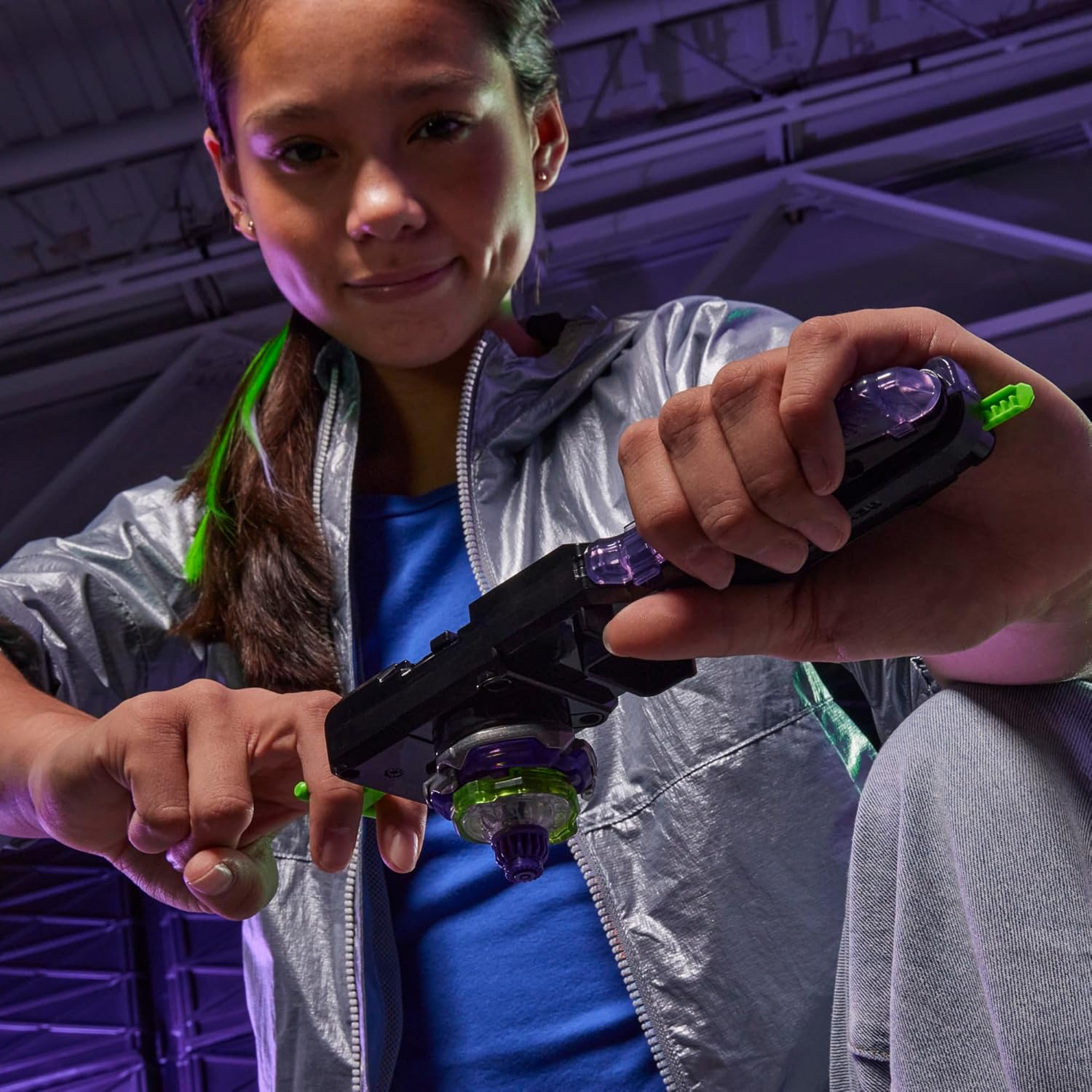 Hasbro Beyblade X Victory Grip Clockwise Starter Kit image number 6