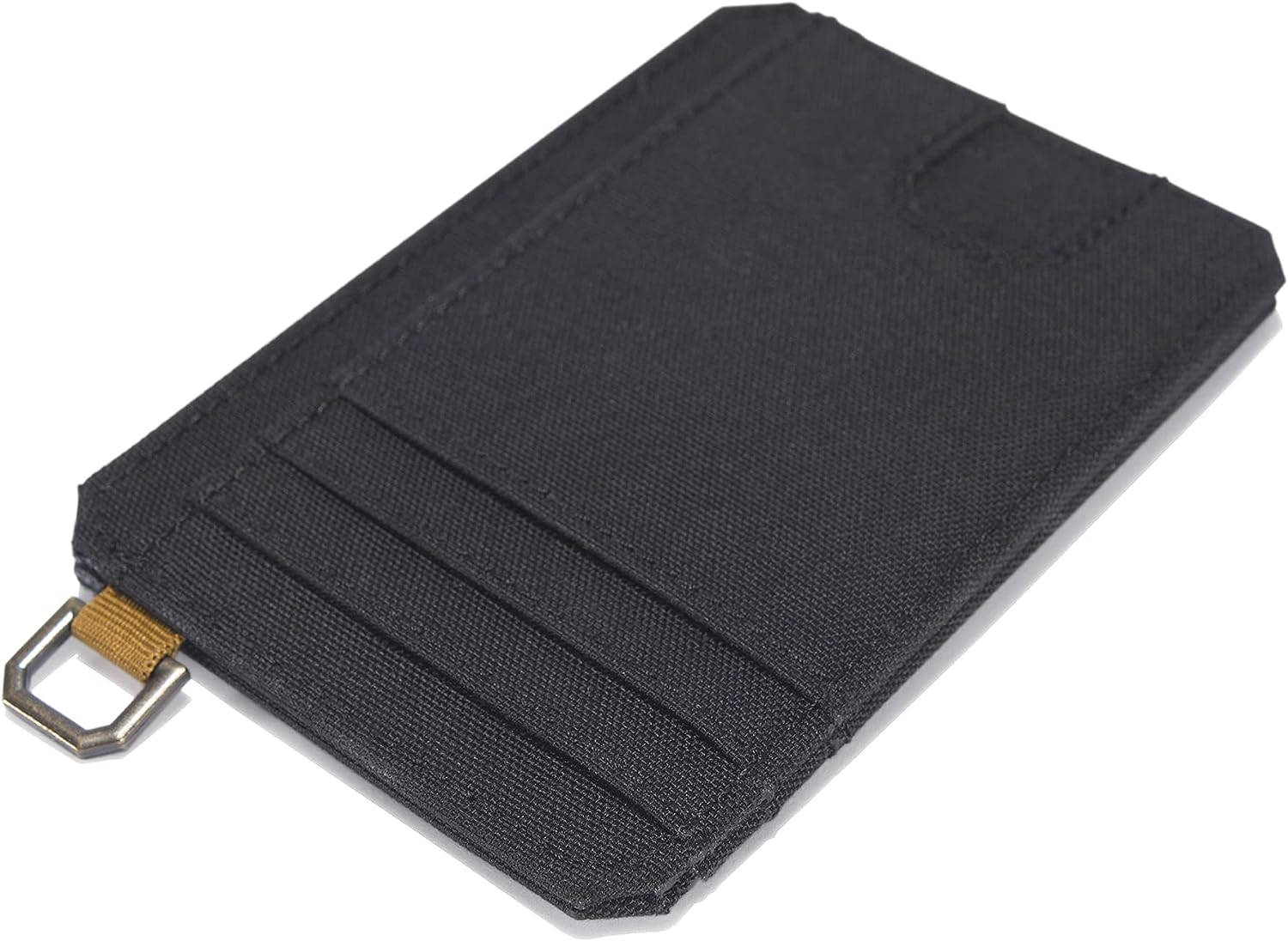 Carhartt Men'S Adult Black CORDURA Nylon Duck Slim Front Pocket Wallet, Water Resistant image number 1