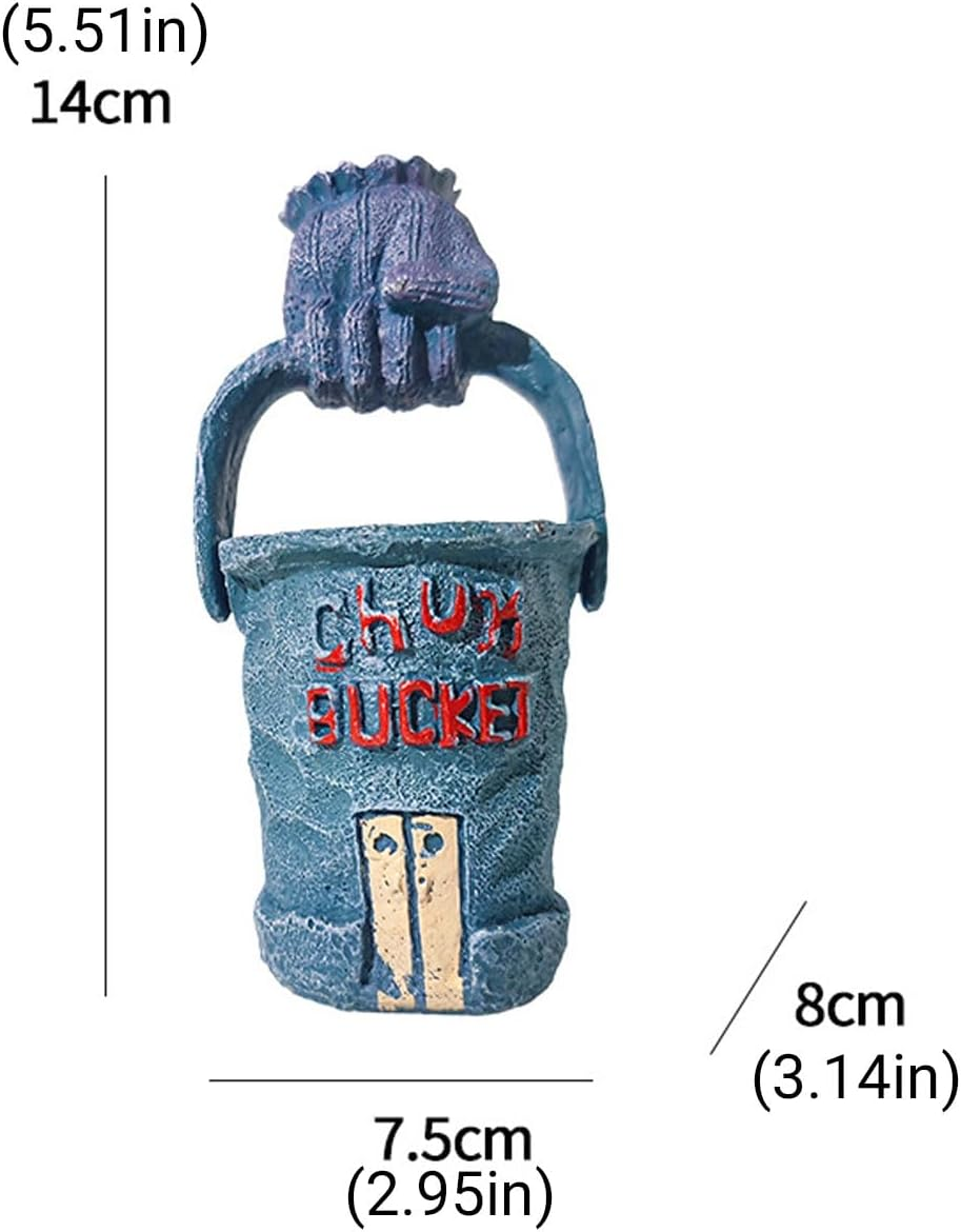 AIMALL Whimsical Alien Pineapple House Aquarium Ornament: Durable Resin Fish Tank Decoration - Perfect for Freshwater & Saltwater Environments - Vibrant and Non-Toxic image number 5