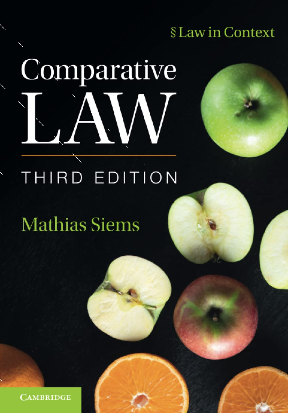 Cambridge Comparative Law - Paperback - 24 March 2022 image number 1