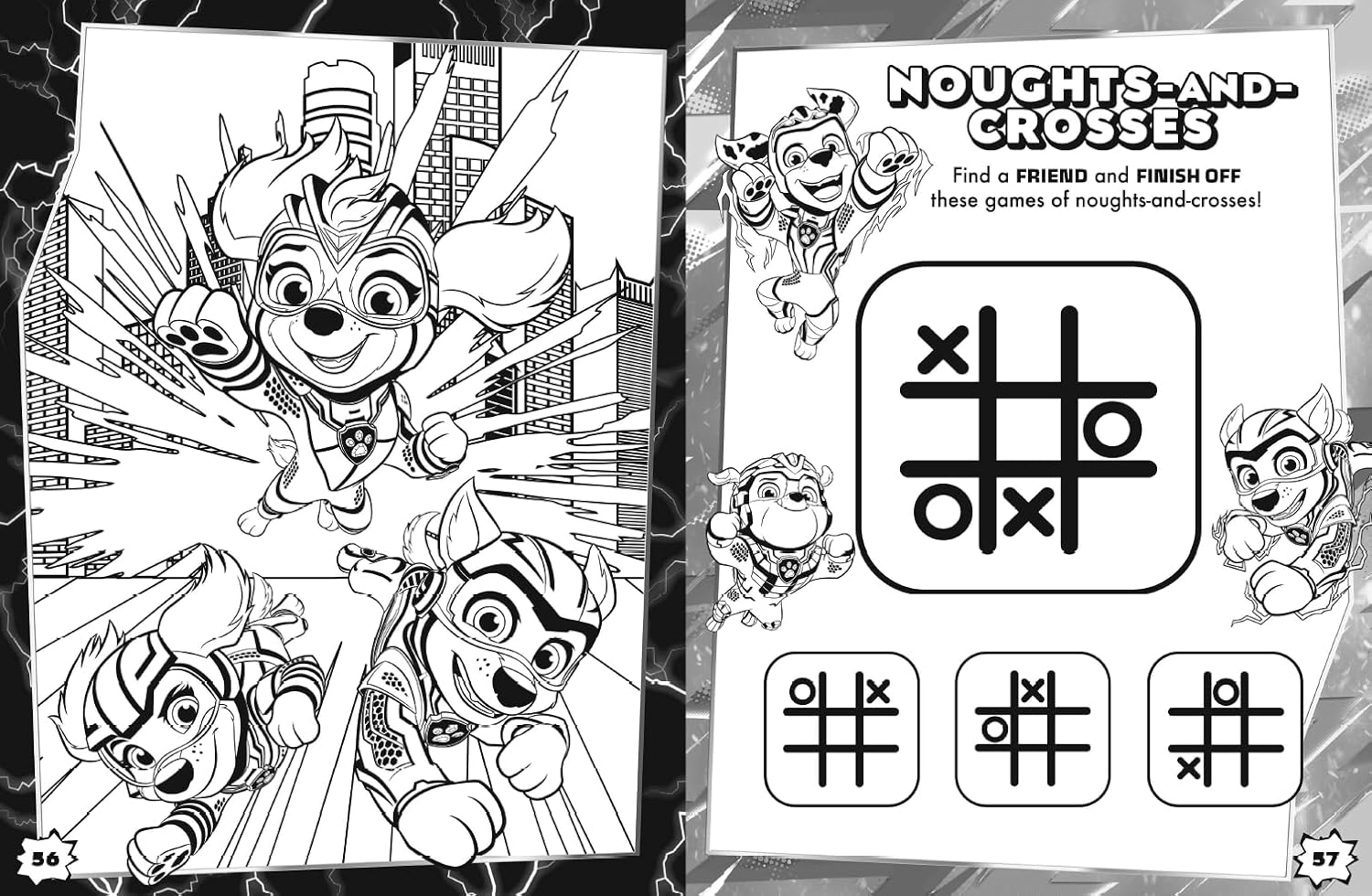 Paw Patrol - Mega Colouring Book - the Mighty Movie image number 1