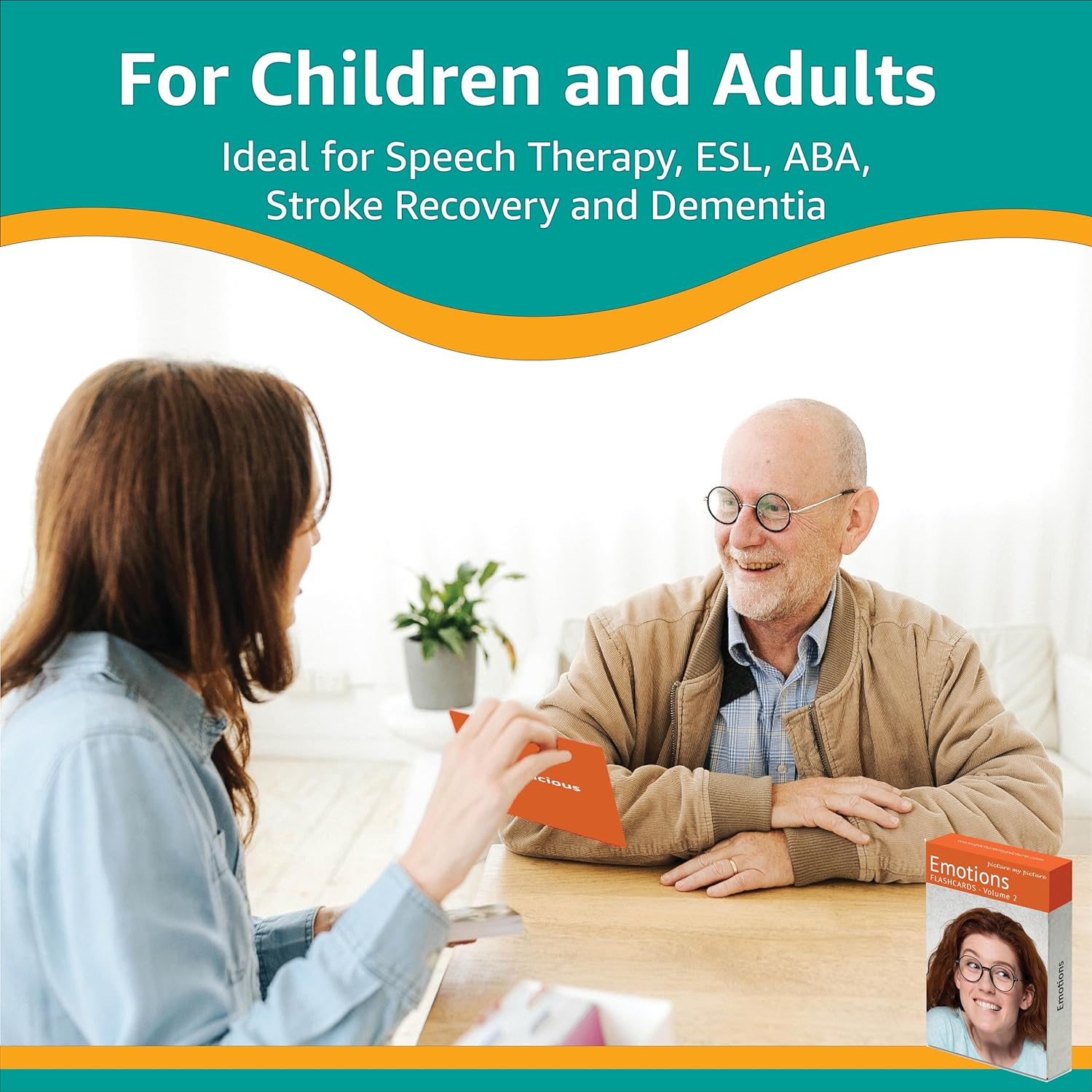 Feelings and Emotions Flash Cards Volume 2 | 40 Emotion Development Language Photo Cards | Speech Therapy Materials and ESL Materials