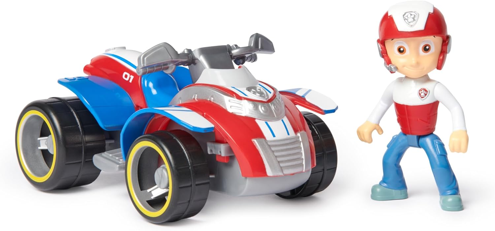 PAW Patrol, Ryder&rsquo;S Rescue ATV, Toy Vehicle with Collectible Action Figure, Sustainably Minded Kids&rsquo; Toys for Boys & Girls Aged 3 and Up image number 2
