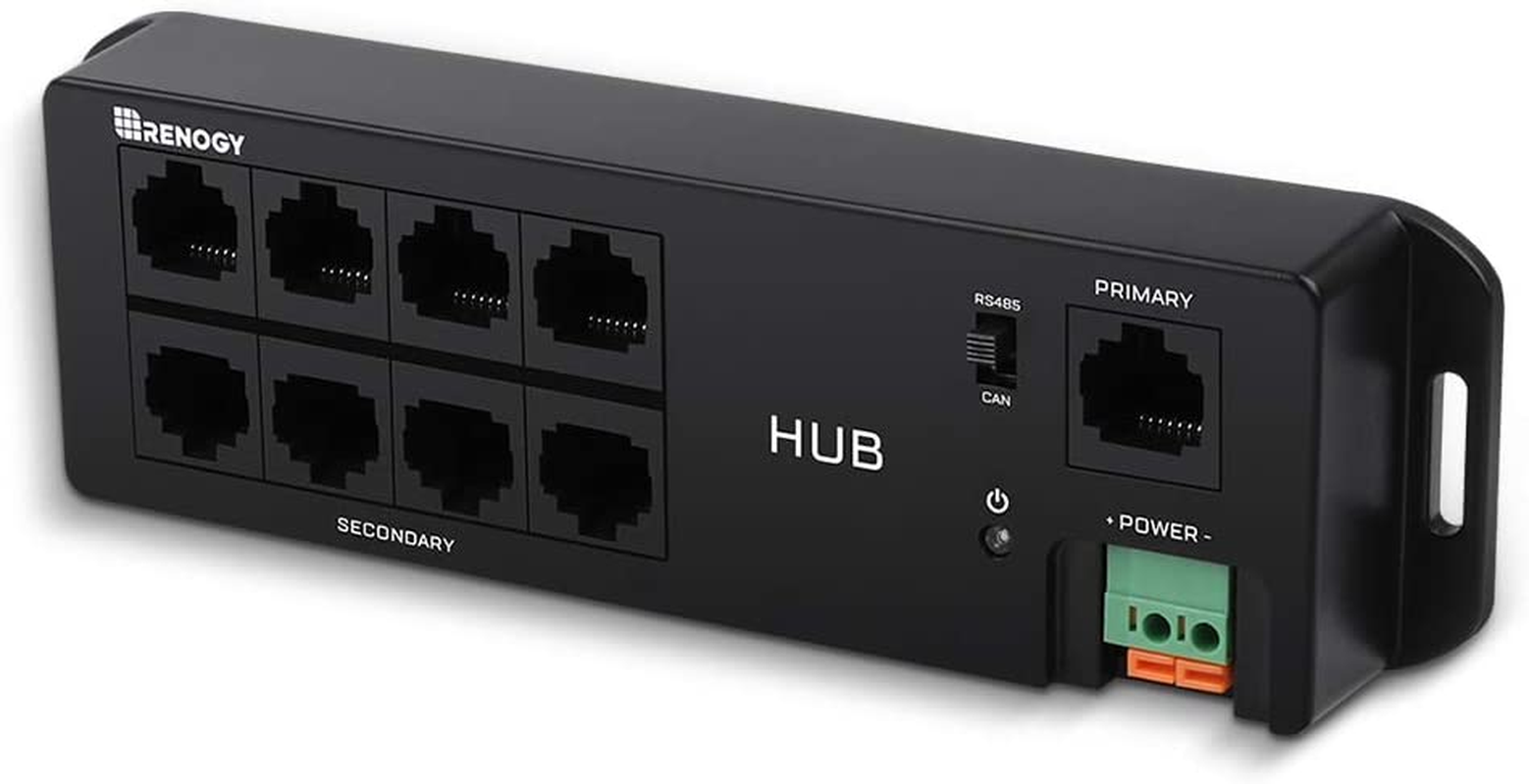 Renogy Bluetooth Hub RJ45 Communication Port Wirelessly Monitor Multiple Devices image number 4