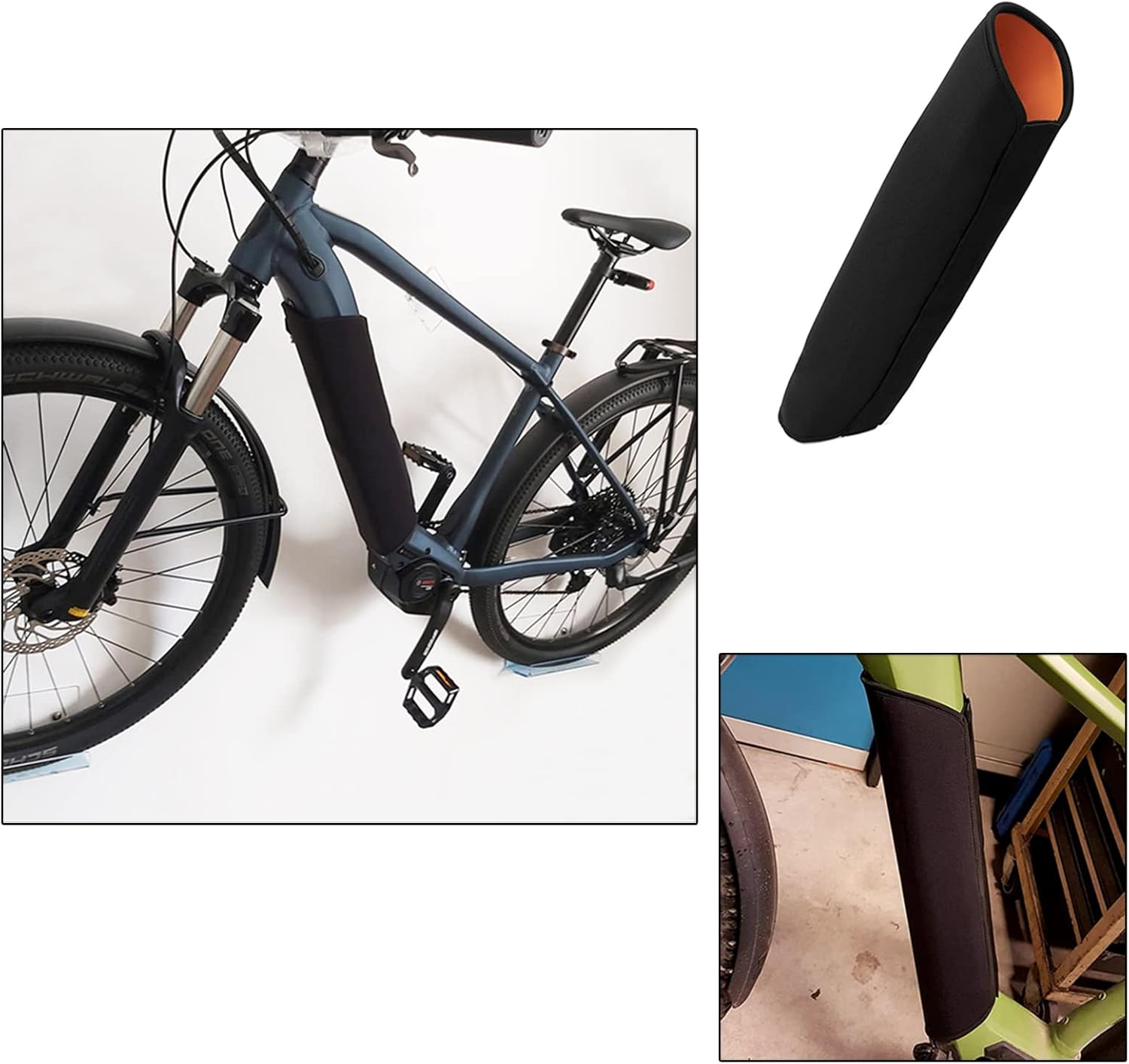 E-Bike Cycling Battery Protector Cover for Integrated Battery Protection Frame Cover image number 2