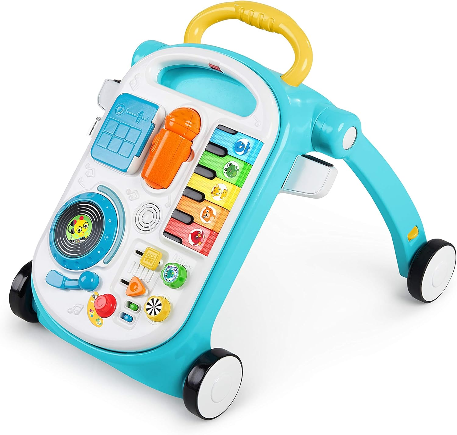 Kids II Baby Einstein Musical Mix &lsquo;N Roll 4-In-1 Push Walker with Activity Center for 6 Months+ Baby, Blue image number 5