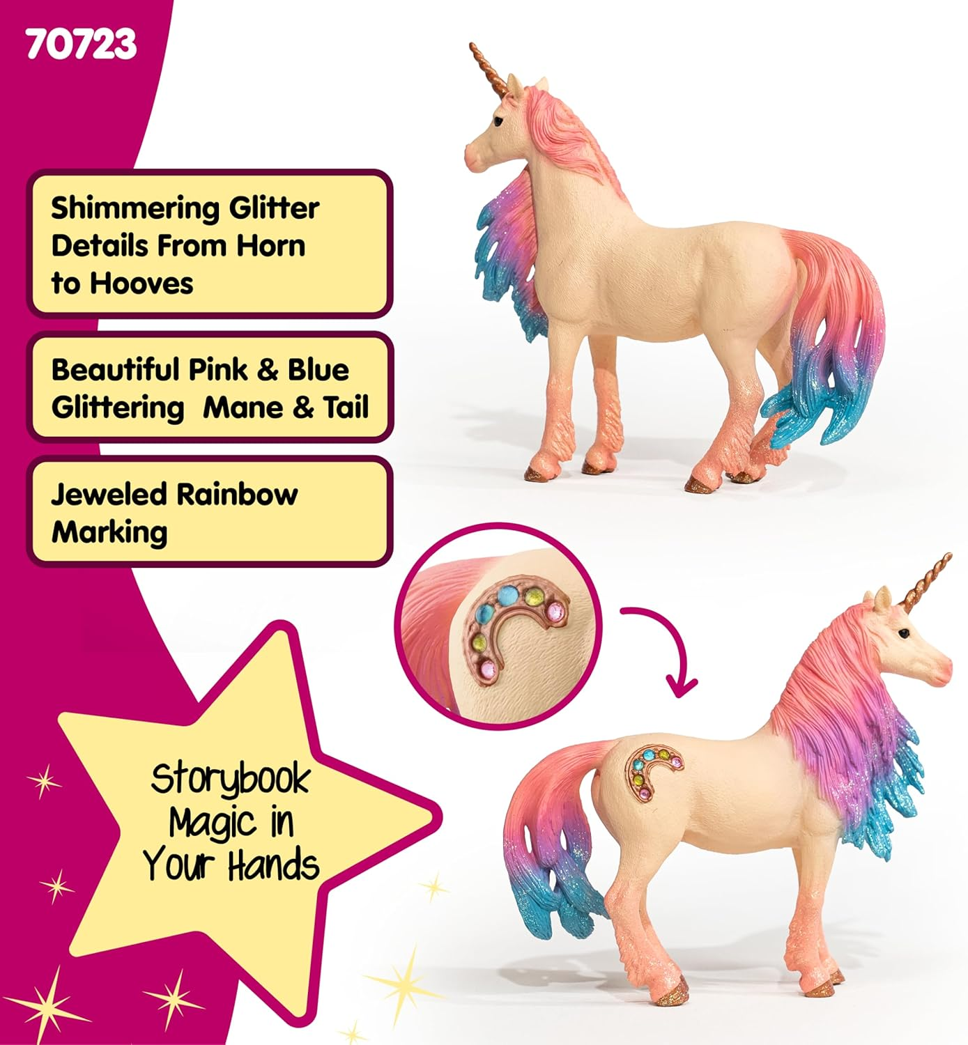 Schleich - Marshmallow Unicorn Mare image number 5