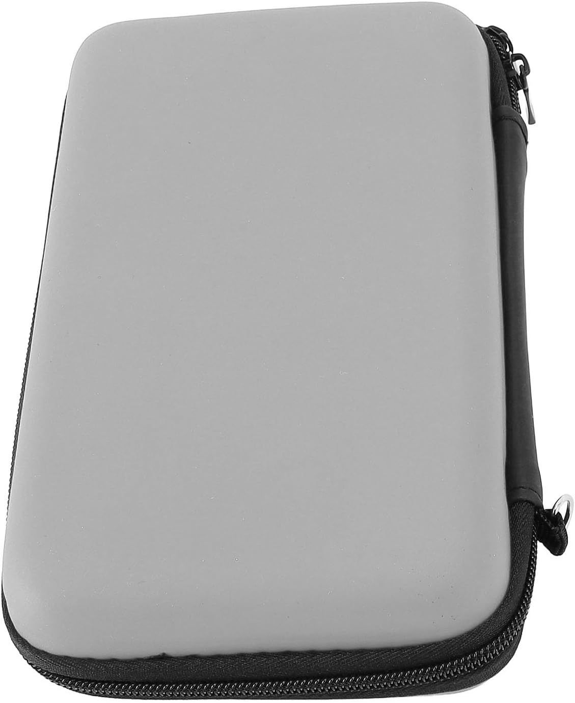 Carrying Case for 3DS, for New 3DS XL, for New 2DS XL, Portable Hard Shell Pouch Carrying Travel Game Bag (Silver)