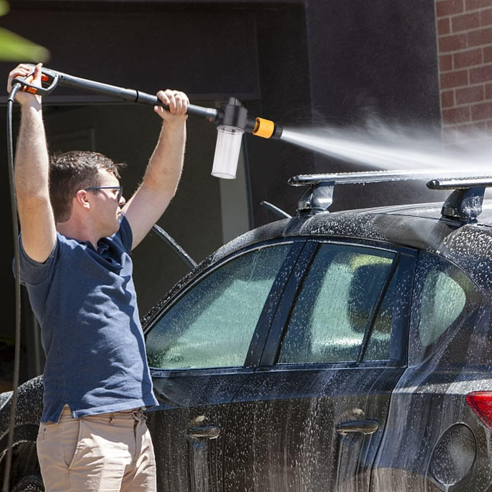 2 Pack Flush Mixer Boat Engine Liquid Flow Valve for Salt Remover,Mixer Applicator to Flush Outboard and Inboard Engines Connects with Garden Hose, Spray Nozzle, Engine Flusher