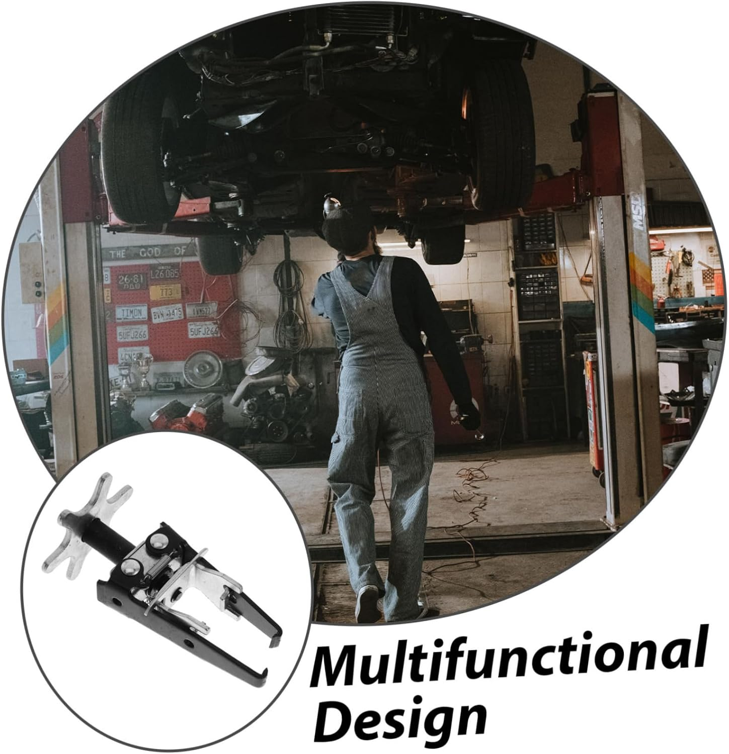 HEALEEP Engine Valve Spring Compressor Tool Automotive Accessory Valve Spring Clamp Efficient Repair Smooth Engine Operation image number 3