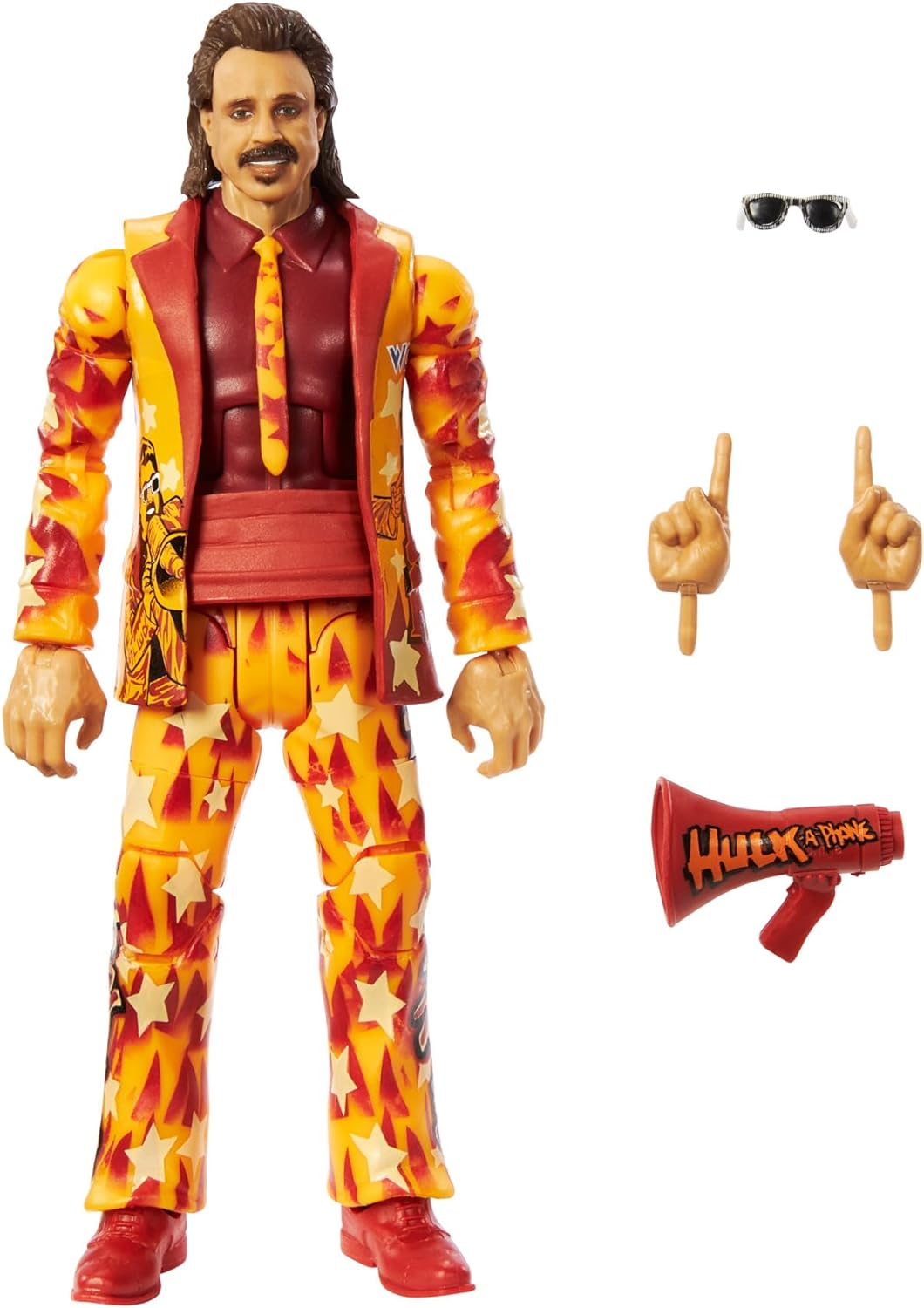 Fisher-Price Mattel WWE Elite Jimmy Hart Legends Action Figure with Accessory, HVF58 image number 1