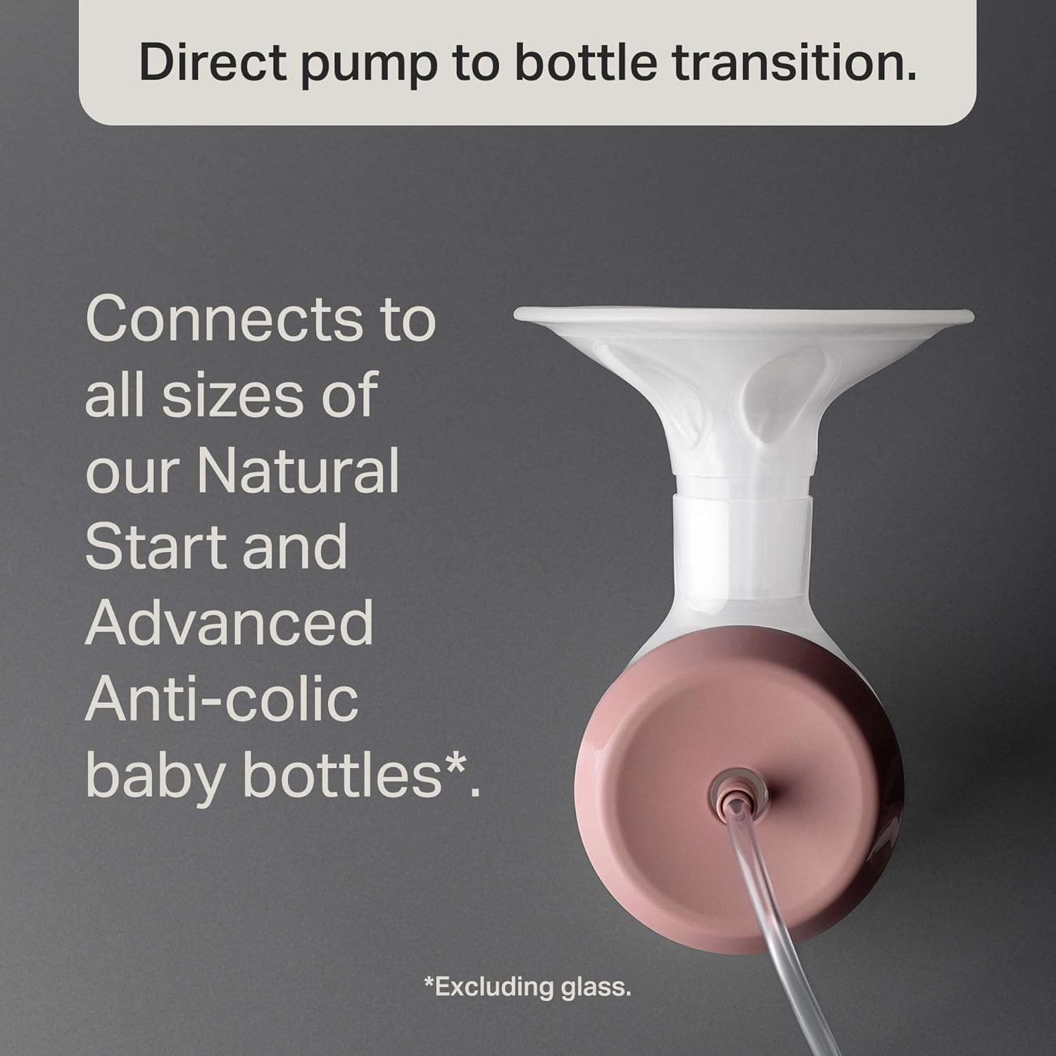 Tommee Tippee Made for Me Single Electric Breast Pump, Strong Suction, Soft Feel, USB Rechargeable, Quiet, Portable, Express Modes, Baby Bottle Included image number 4
