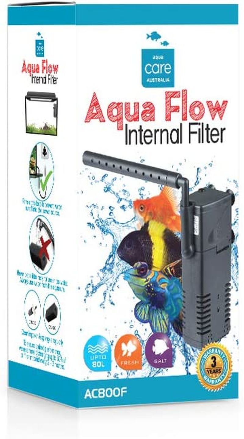 Aqua Care Aqua Flow Internal Filter, Black image number 1