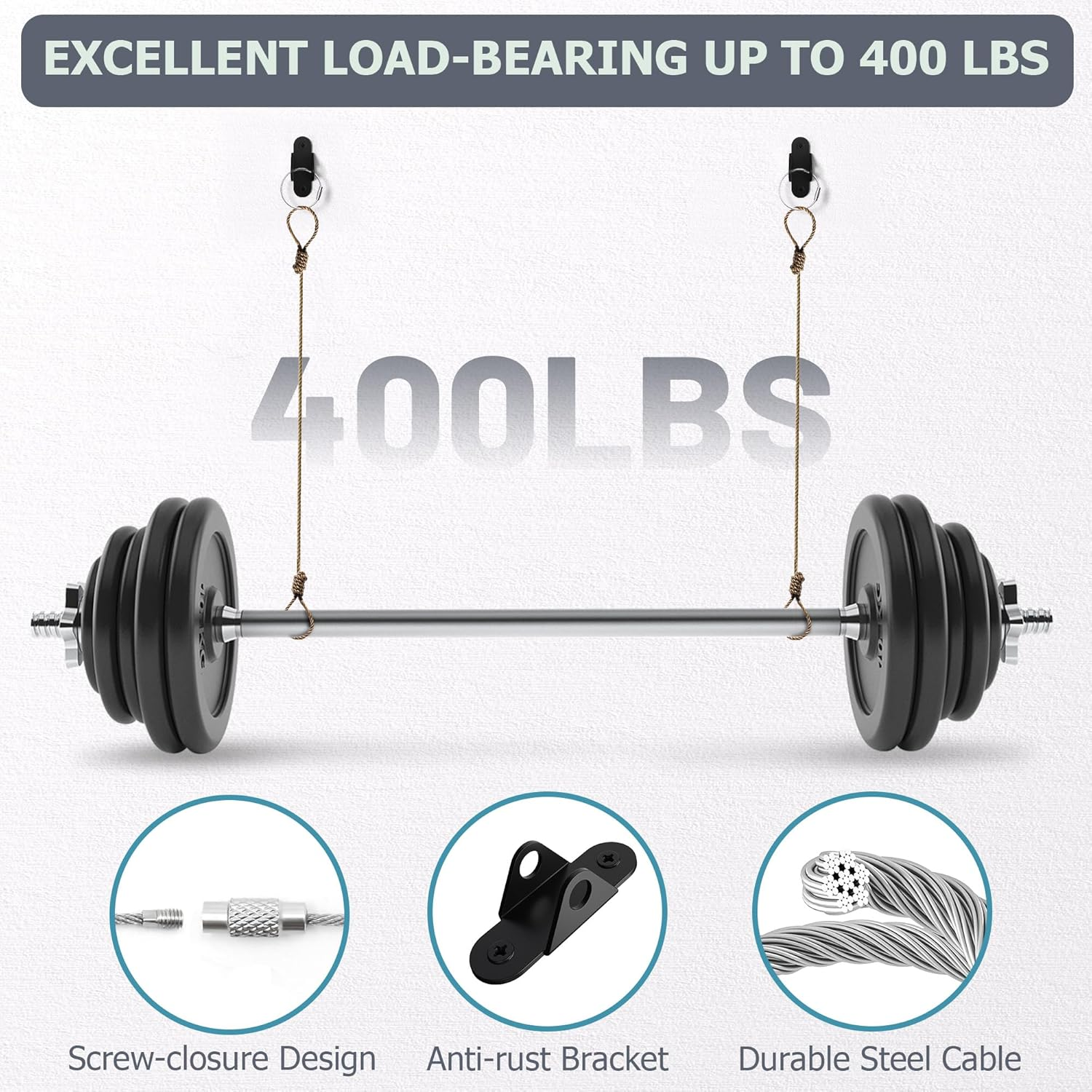 Furniture Anchors for Baby Proofing, anti Tip Furniture Wall Anchors, Metal Earthquake Straps, Cabinet to Wall, Dresser Wall Safety Anchor for Child Safety (Black, 2 Pack) image number 6