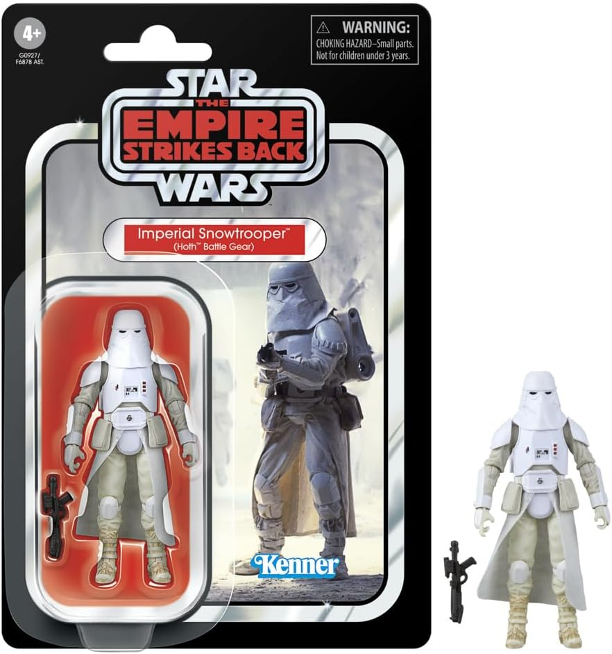 Star Wars the Vintage Collection Imperial Snowtrooper (Hoth Battle Gear), Star Wars: the Empire Strikes Back 3.75 Inch Collectible Action Figure image number 5
