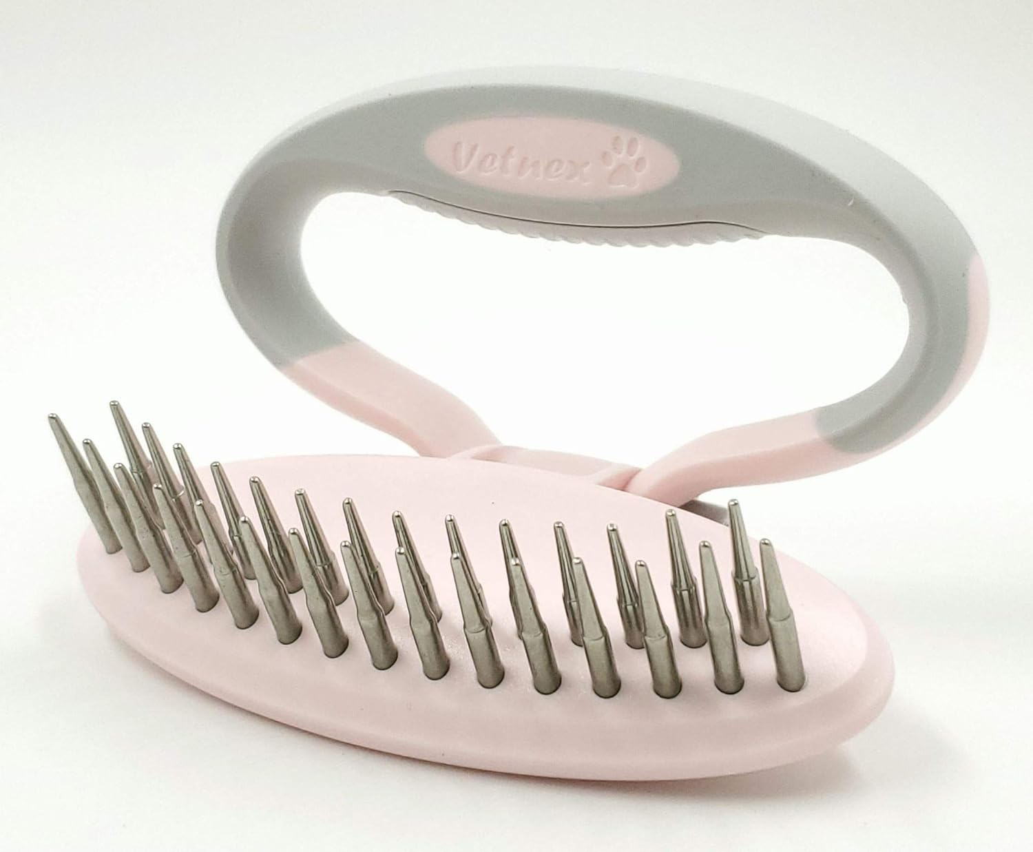 VETNEX GROOMING UNDERCOAT RAKE for DOGS (PINK) image number 5